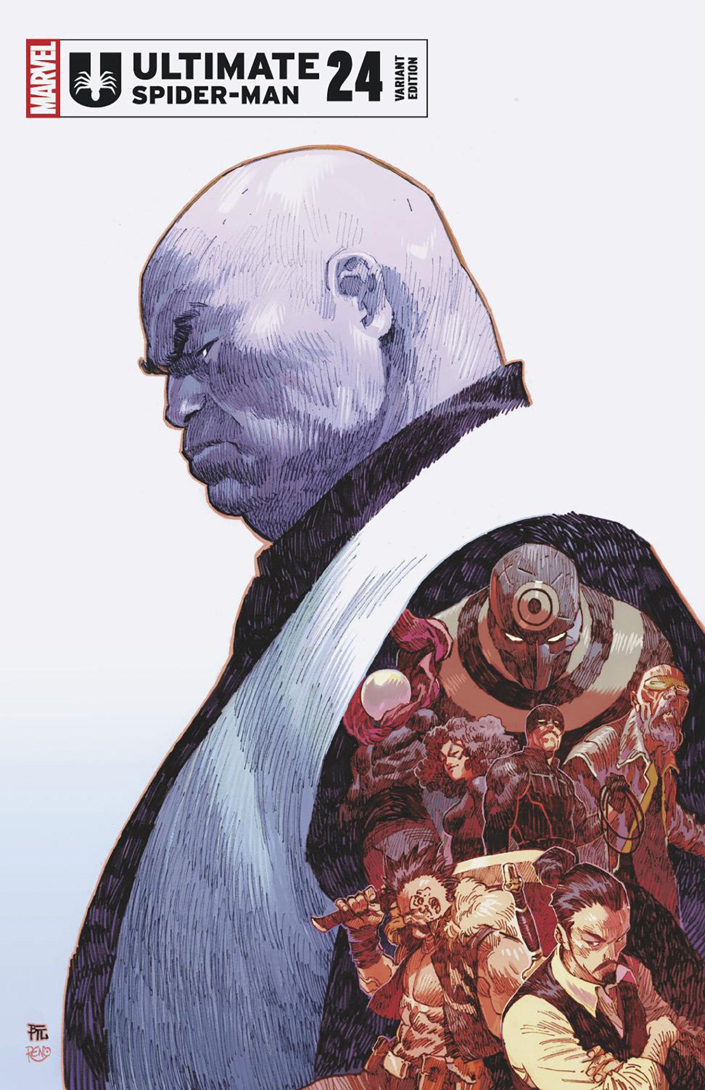 ULTIMATE SPIDER-MAN #24 DIKE RUAN VILLAINS VAR (Backorder, Allow 4-5 Weeks)