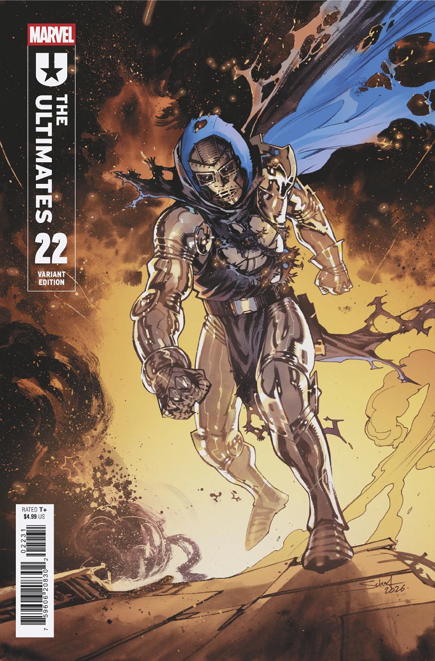 ULTIMATES #22 JONAS SCHARF VAR (Backorder, Allow 4-5 Weeks)