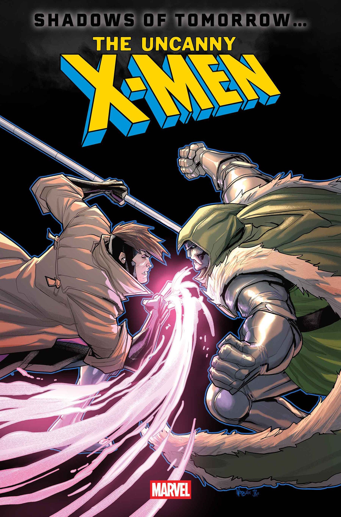 UNCANNY X-MEN #25 PETE WOODS DOOM HOMAGE VAR (Backorder, Allow 4-5 Weeks)