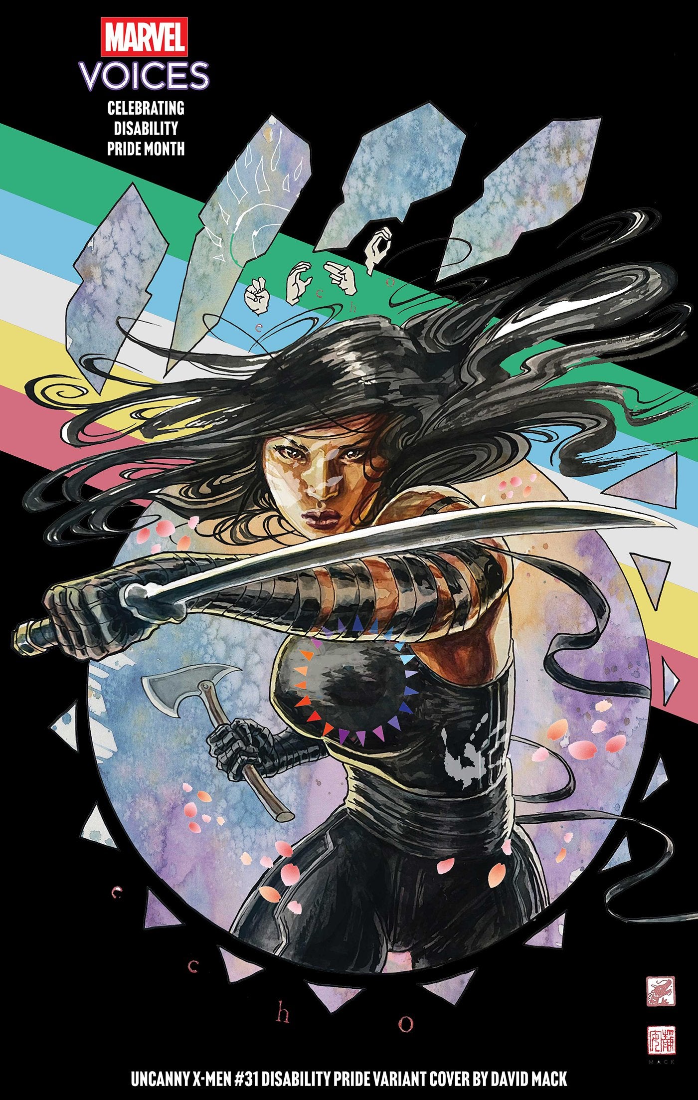 UNCANNY X-MEN #31 DAVID MACK DISABILITY PRIDE VAR (Backorder, Allow 4-5 Weeks)