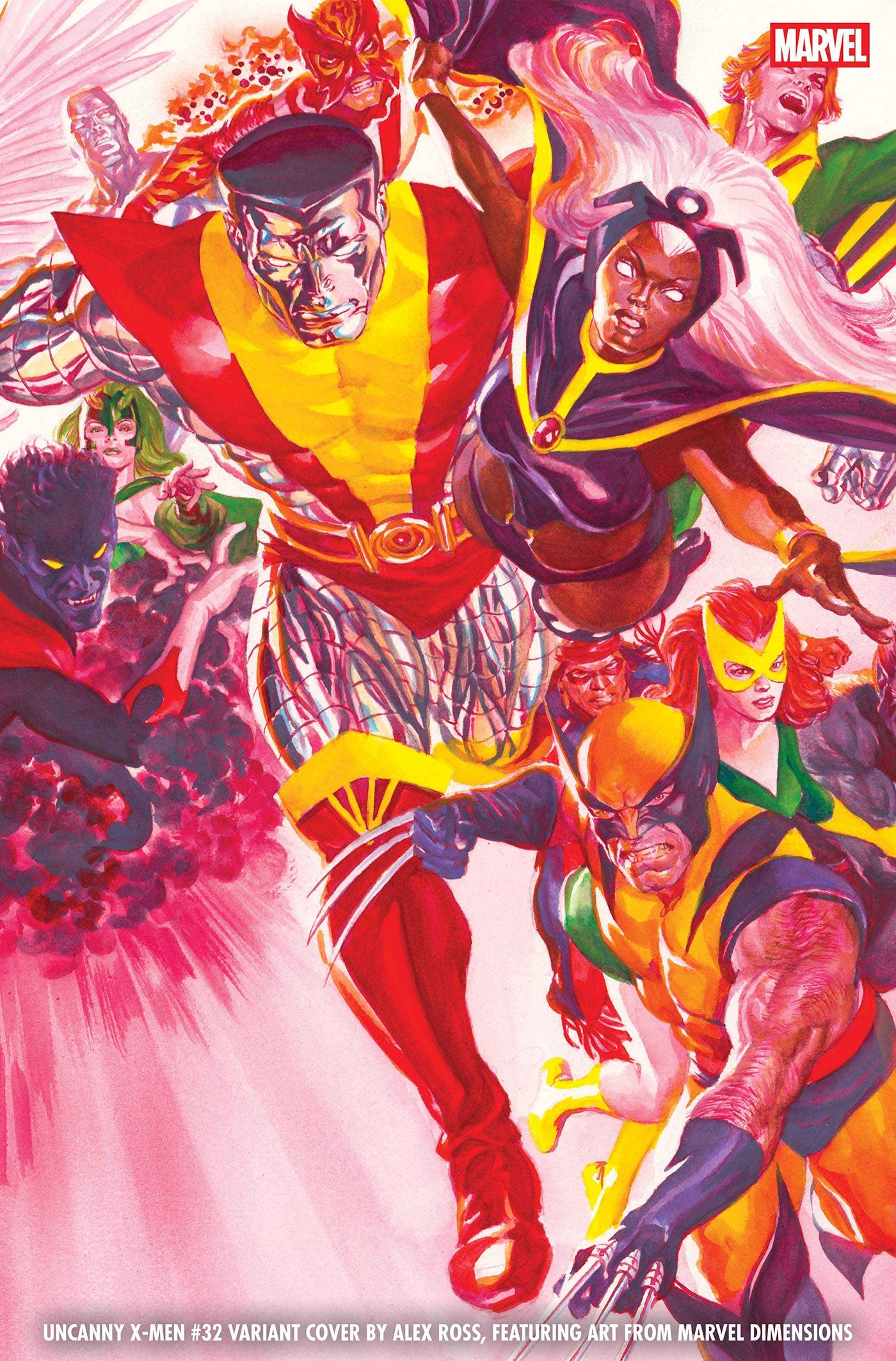 UNCANNY X-MEN #32 ALEX ROSS MARVEL DIMENSIONS VAR (Backorder, Allow 4-5 Weeks)