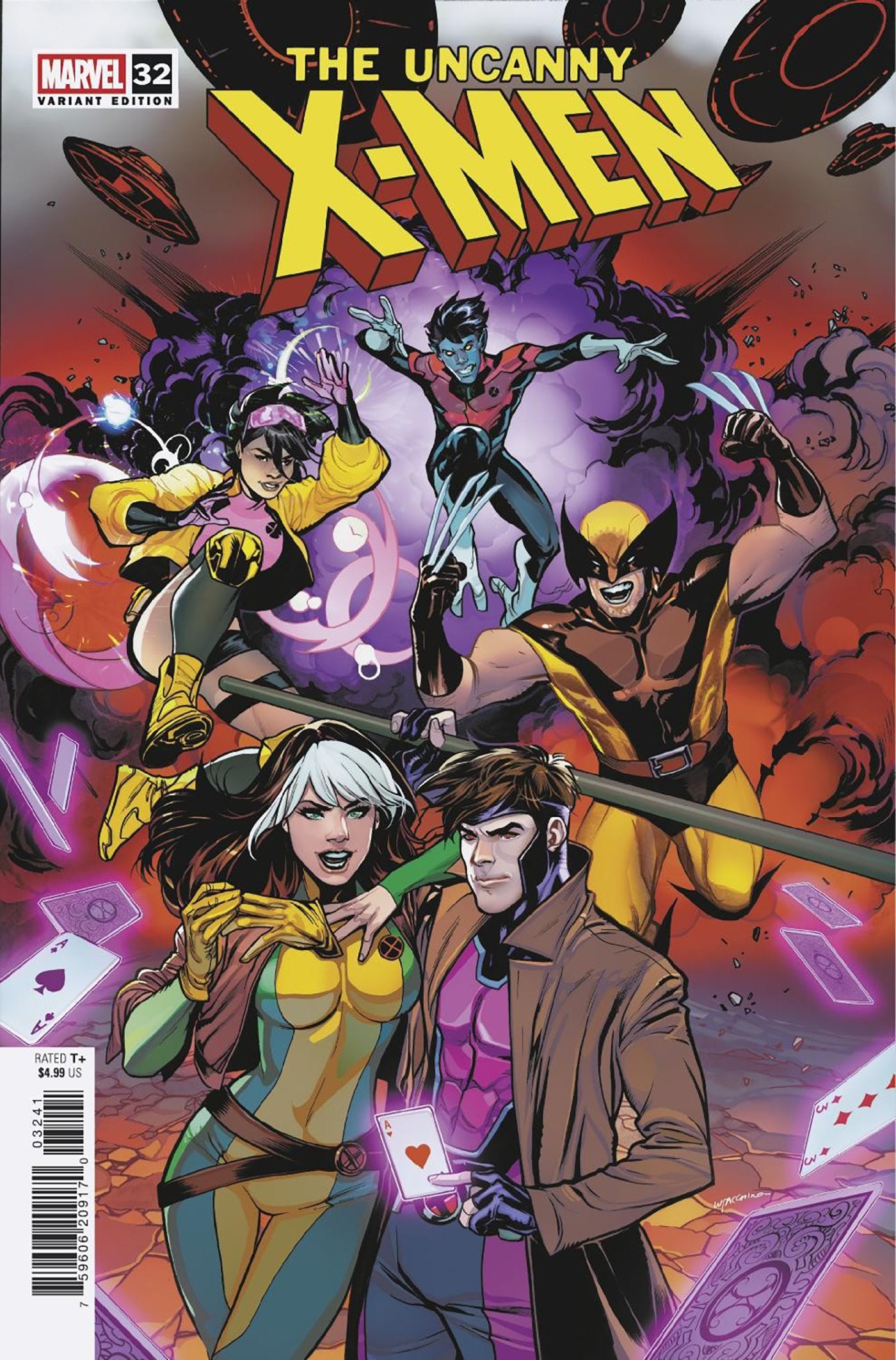 UNCANNY X-MEN #32 EMA LUPACCHINO VAR (Backorder, Allow 4-5 Weeks)