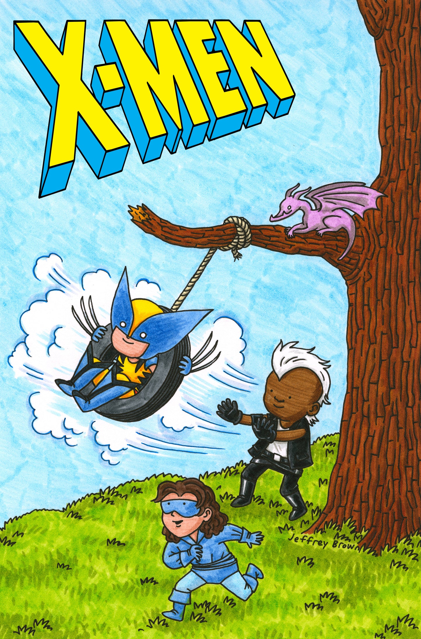 X-MEN #20 JEFFREY BROWN VAR (Backorder, Allow 4-5 Weeks)