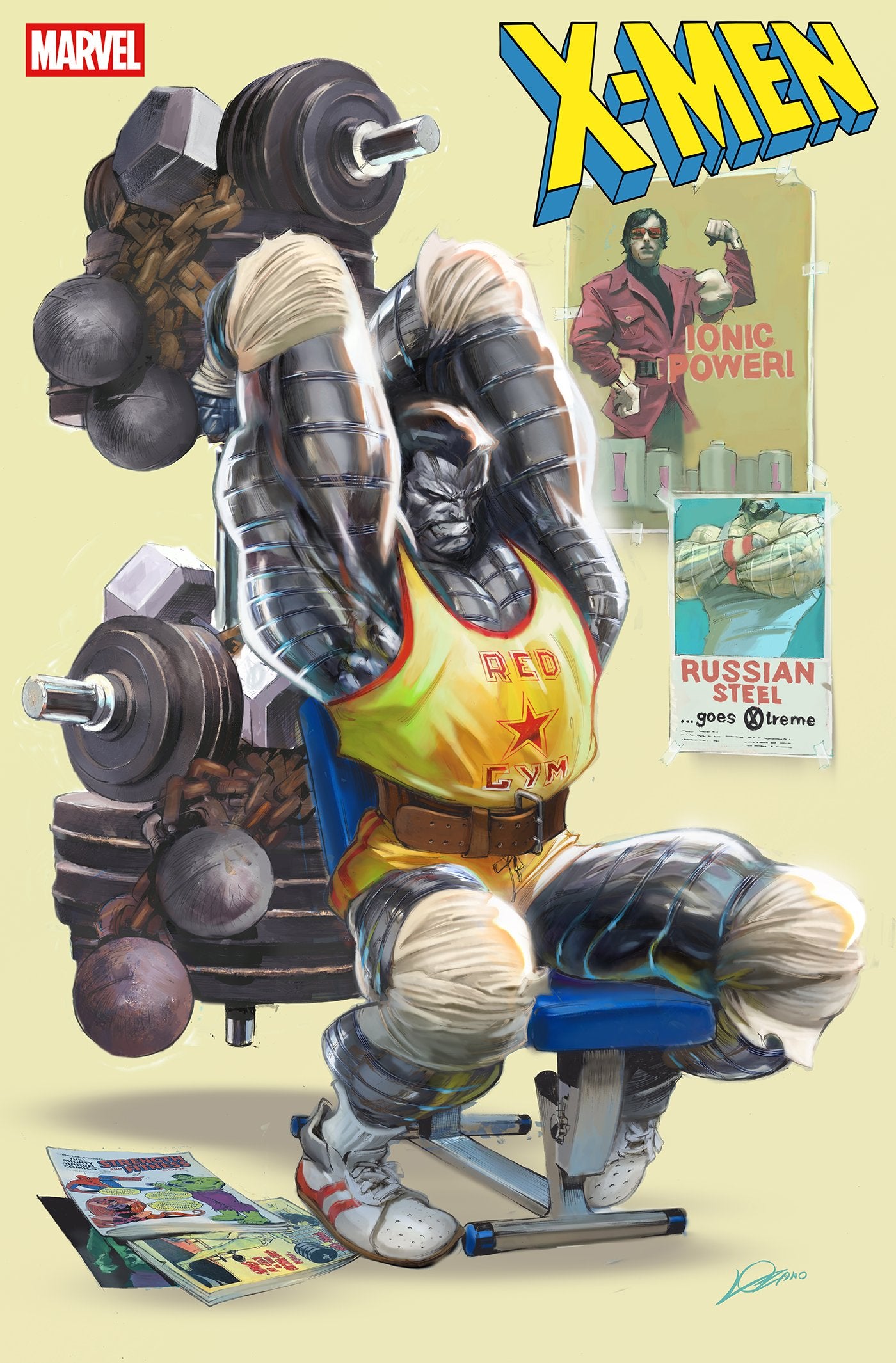 X-MEN #34 ALEXANDER LOZANO 80'S COLOSSUS VAR