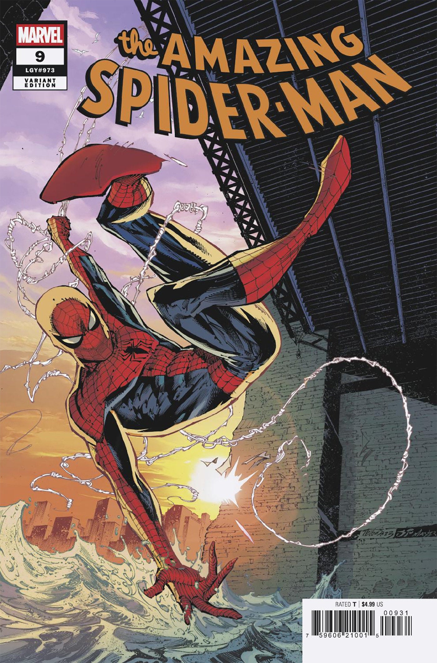 AMAZING SPIDER-MAN #9 NETHO DIAZ VAR (Backorder, Allow 4-5 Weeks)