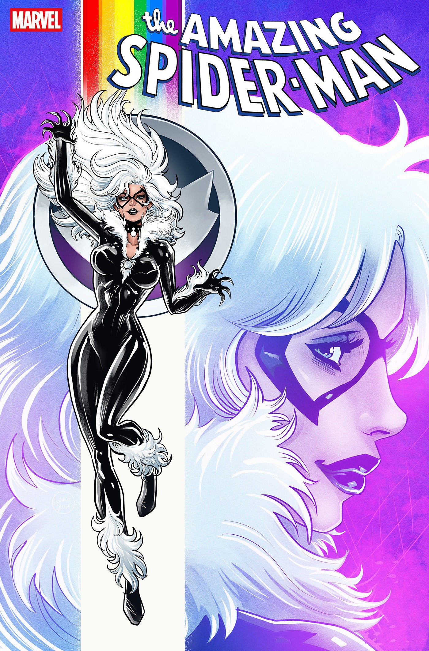 AMAZING SPIDER-MAN #31 LUCIANO VECCHIO PRIDE VAR (Backorder, Allow 4-5 Weeks)