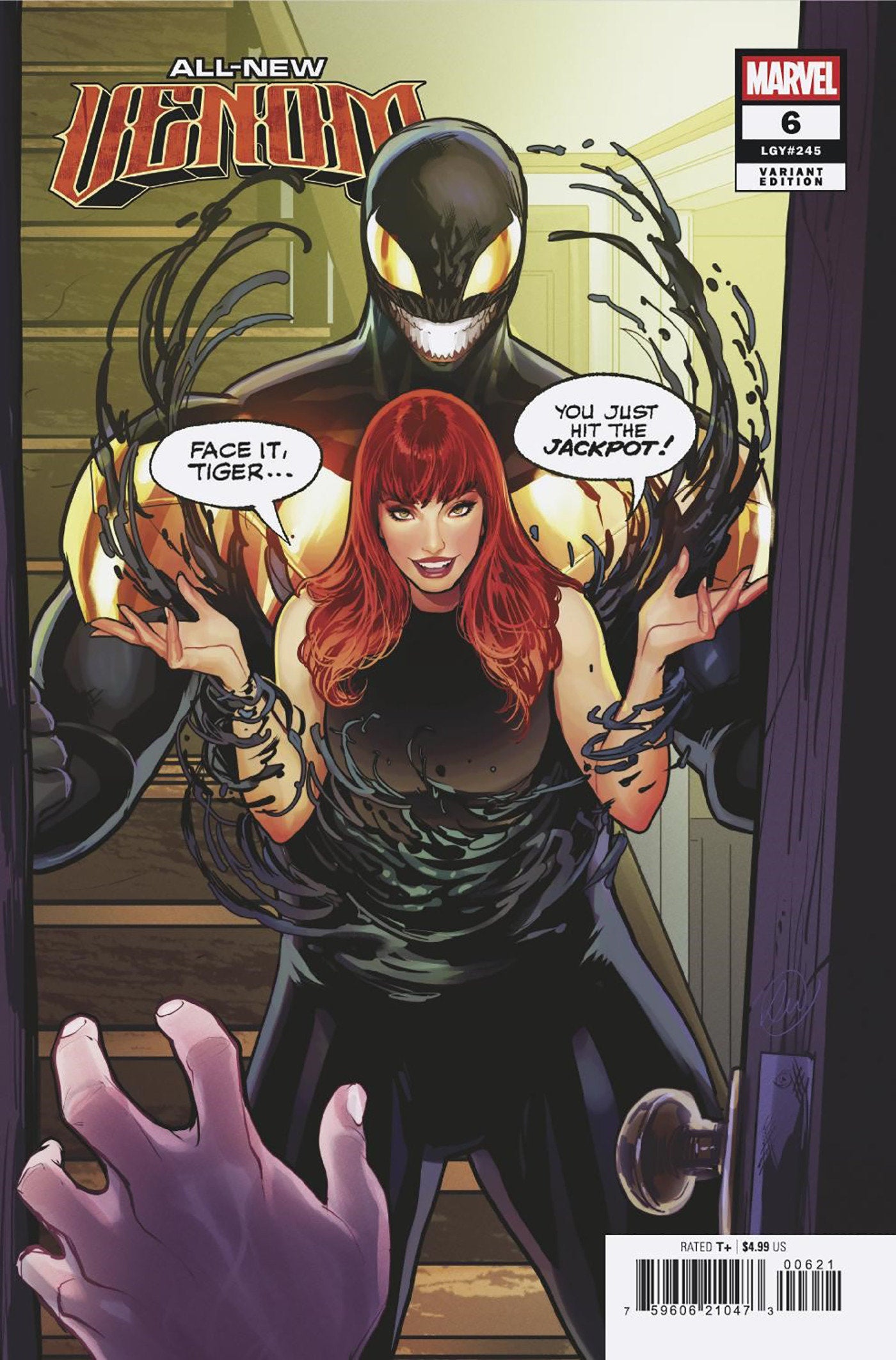 ALL NEW VENOM #6 LUCAS WERNECK SPOILER VAR