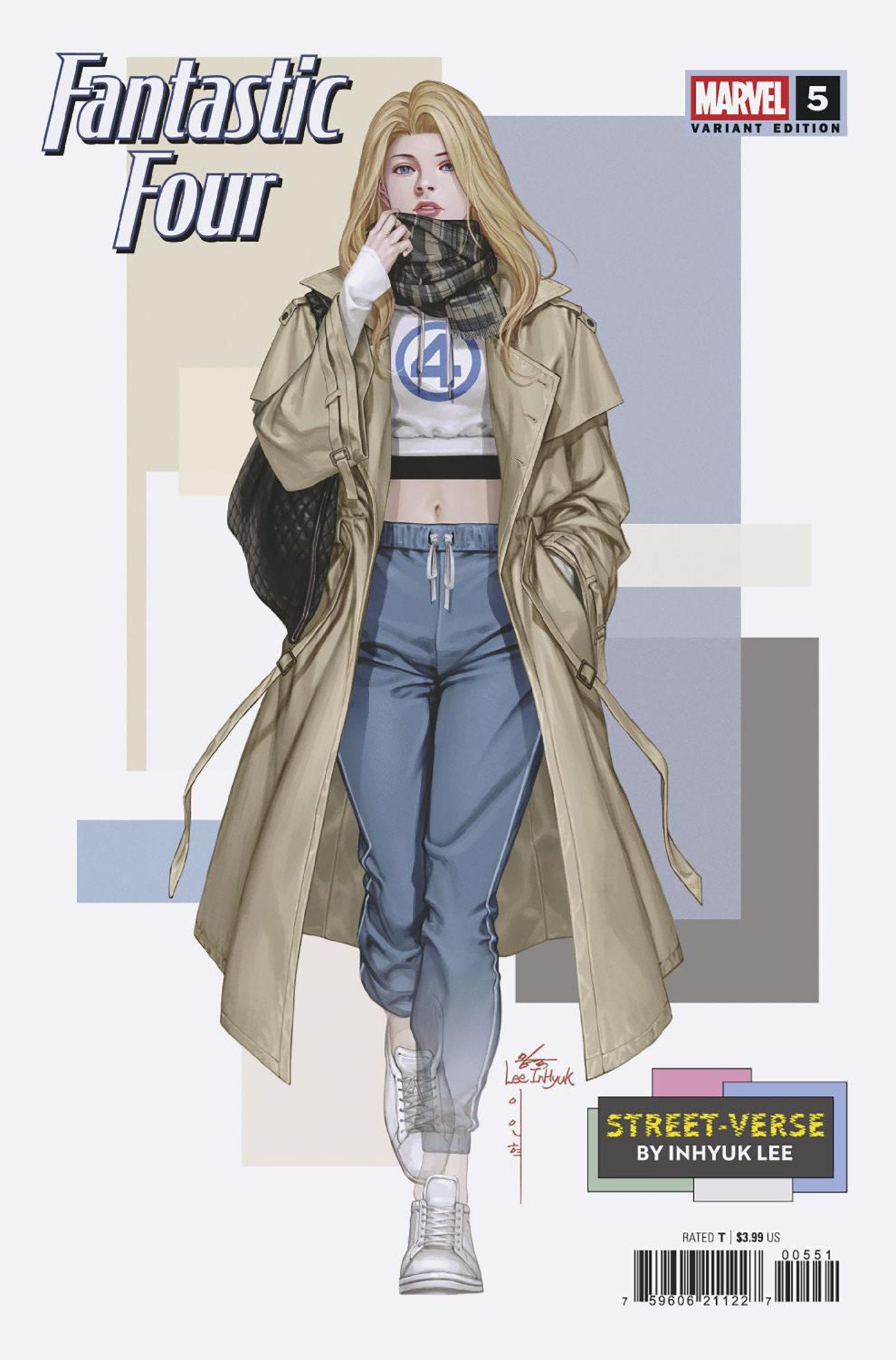 FANTASTIC FOUR #5 INHYUK LEE STREET-VERSE VAR (Backorder, Allow 4-5 Weeks)