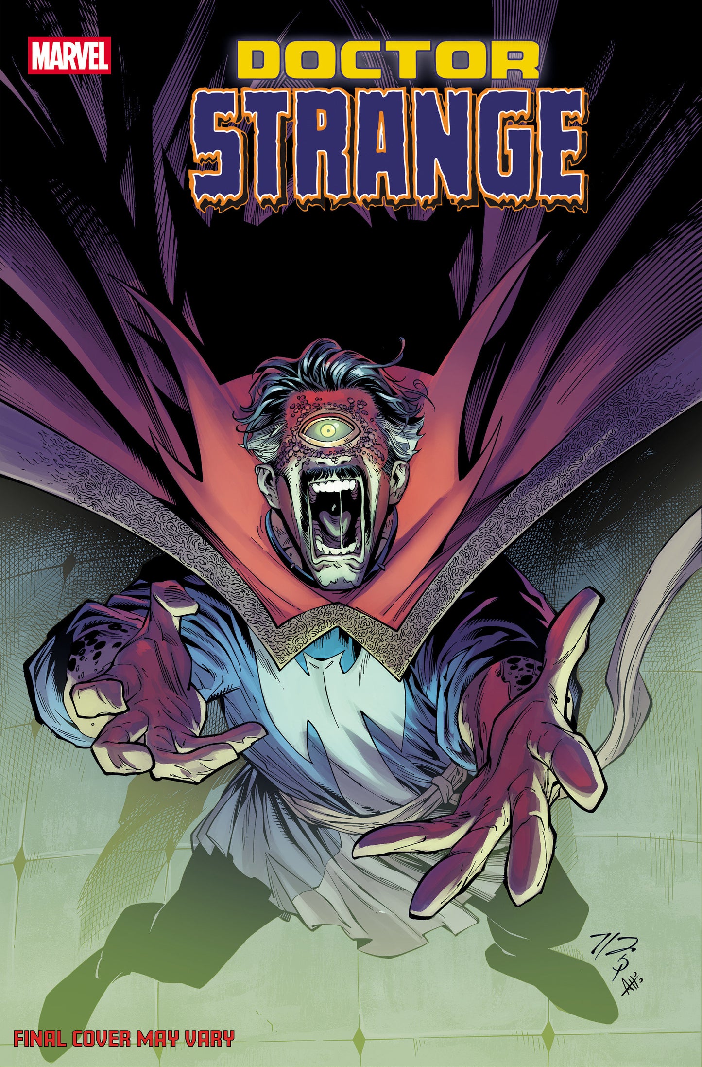 DOCTOR STRANGE #4 NETHO DIAZ MARVEL MONSTER VAR (Backorder, Allow 4-5 Weeks)