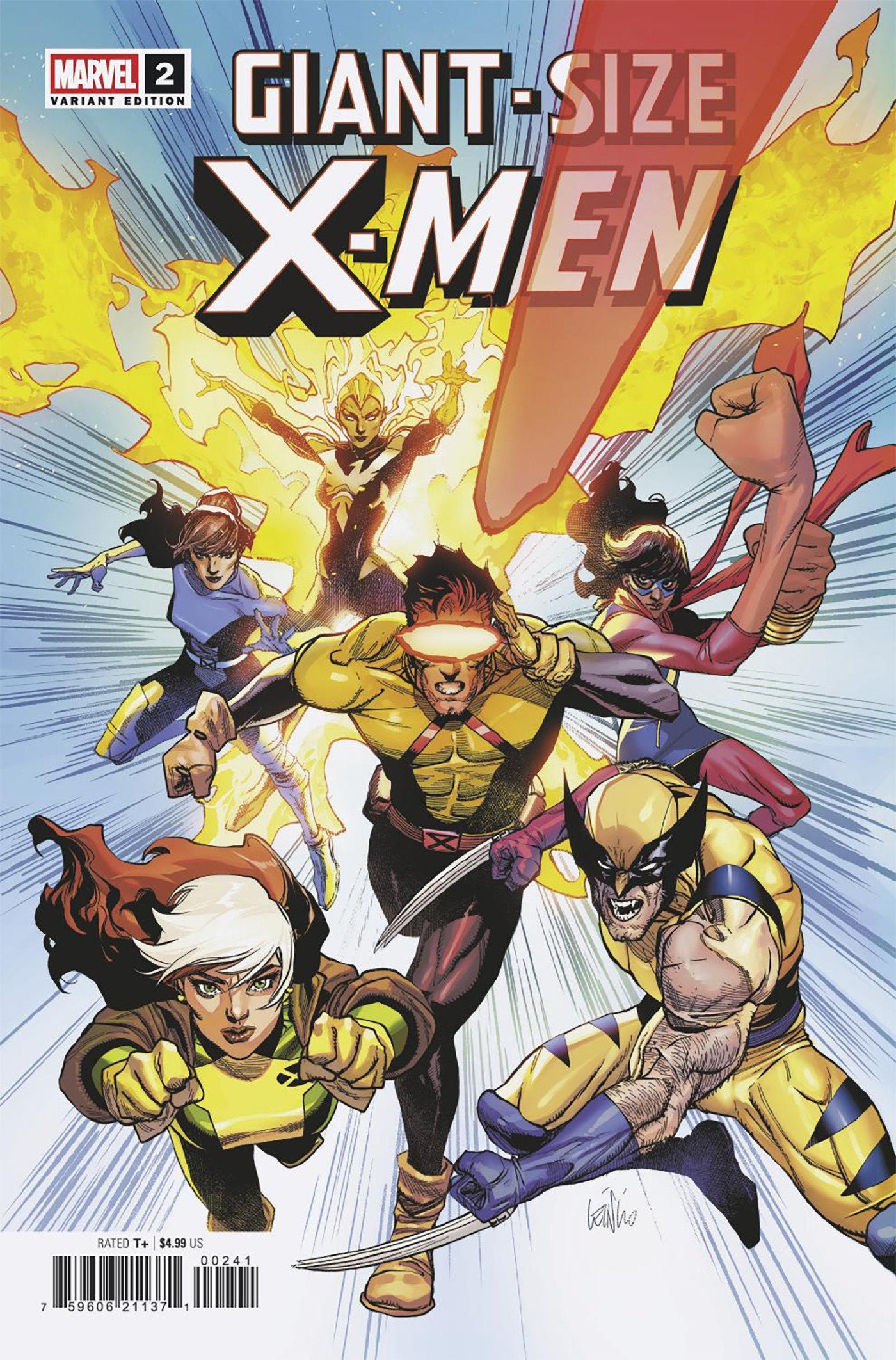 GIANT-SIZE X-MEN #2 LEINIL YU VAR (Backorder, Allow 4-5 Weeks)