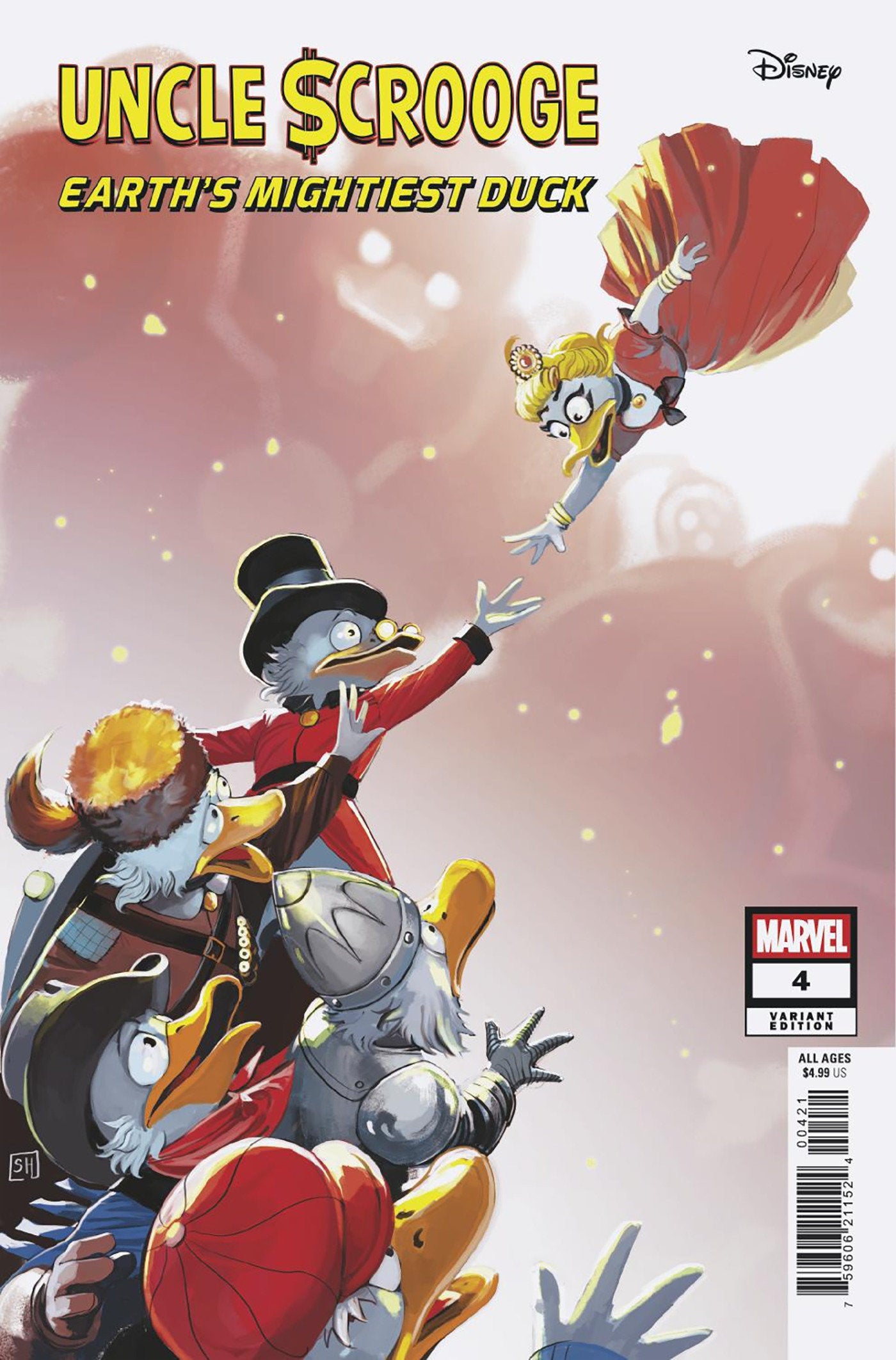 UNCLE SCROOGE EARTHS MIGHTIEST DUCK #4 STEPHANIE HANS VAR (Backorder, Allow 4-5 Weeks)