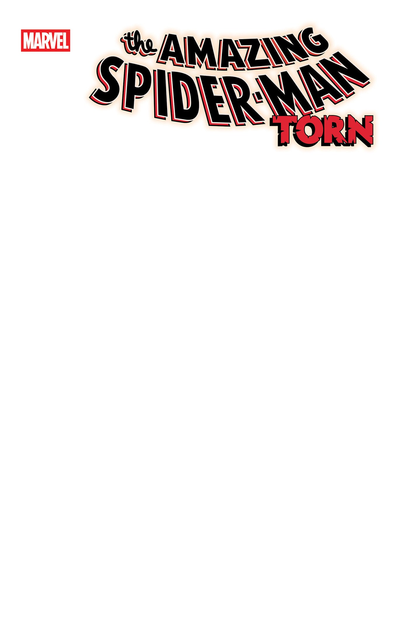 AMAZING SPIDER-MAN: TORN #1 BLANK COVER VAR (Backorder, Allow 4-5 Weeks)