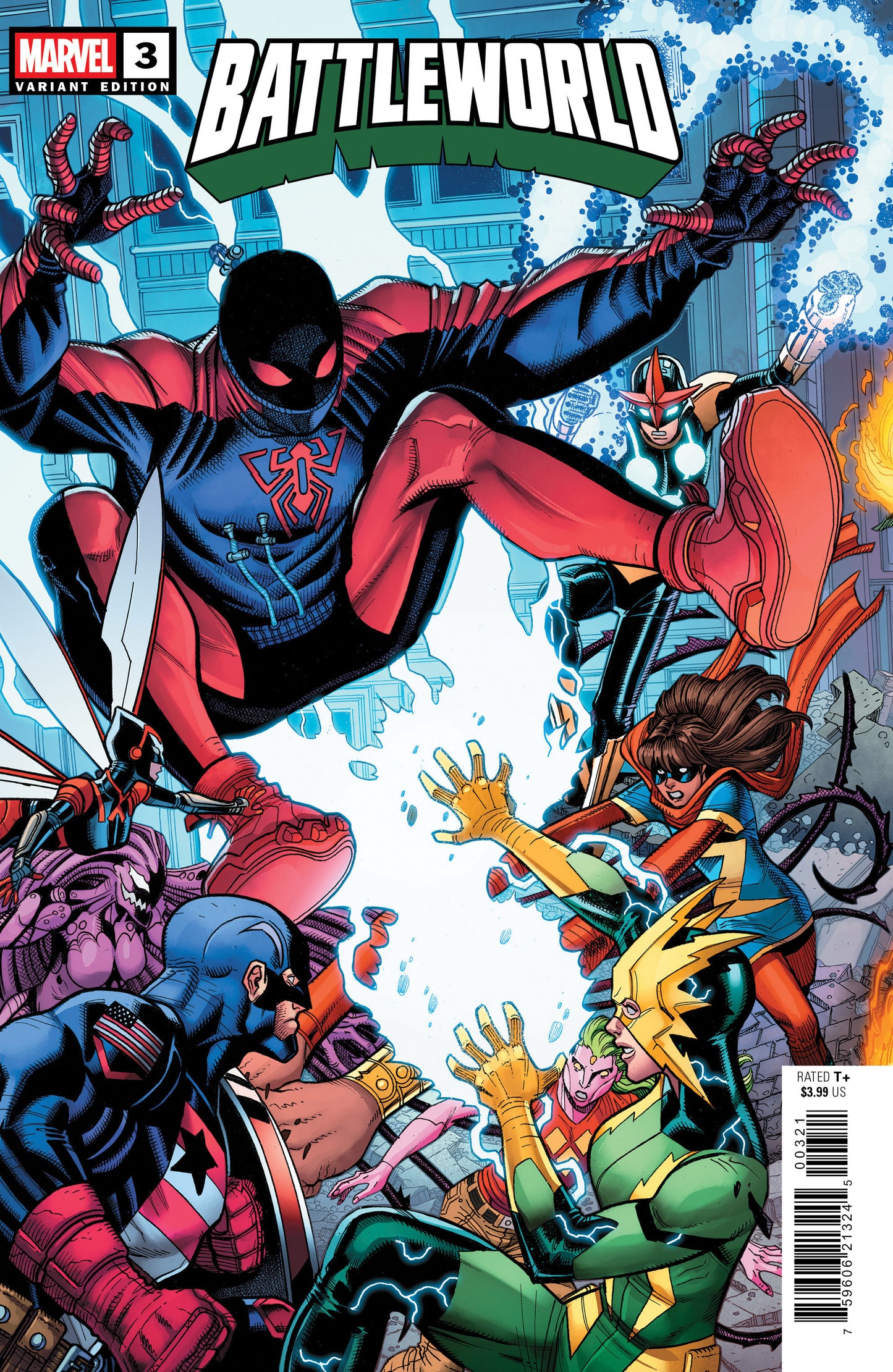 BATTLEWORLD #3 NICK BRADSHAW 5-PART CONNECTING VAR C (Backorder, Allow 4-5 Weeks)
