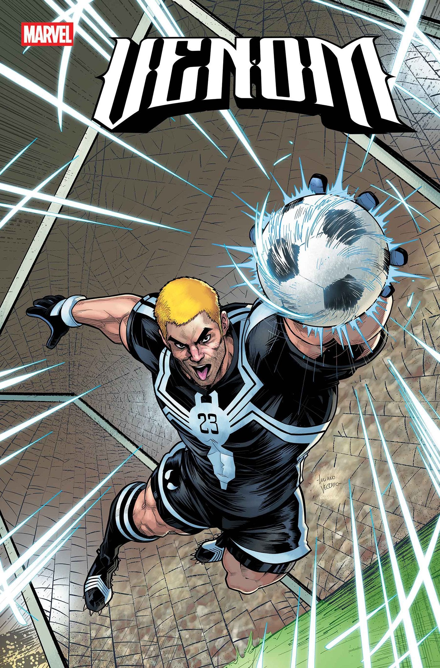 VENOM (2021) #259 LUCIANO VECCHIO MARVEL SOCCER VAR (Backorder, Allow 4-5 Weeks)