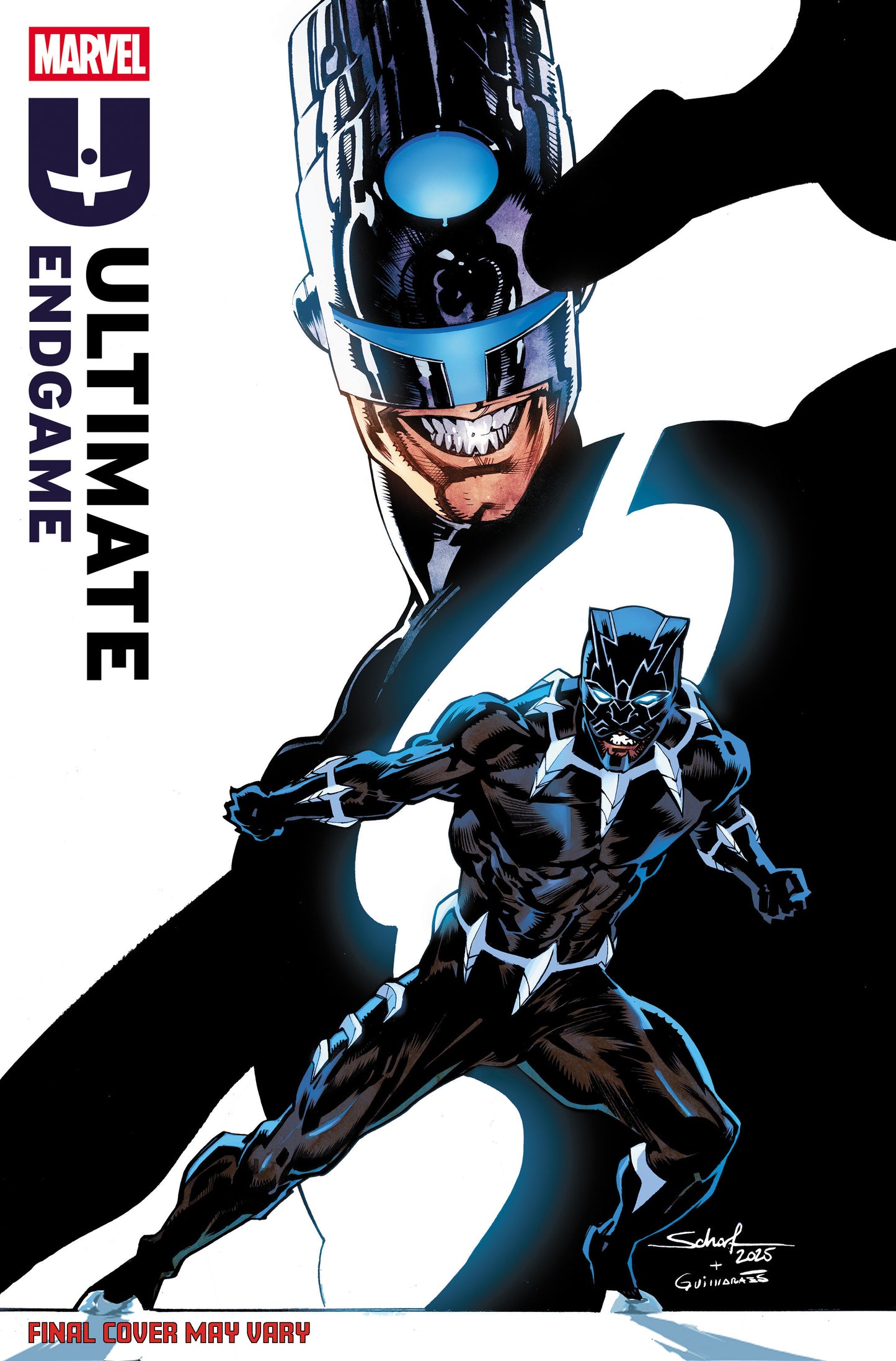 ULTIMATE ENDGAME #3 JONAS SCHARF BLACK PANTHER VAR (Backorder, Allow 4-5 Weeks)
