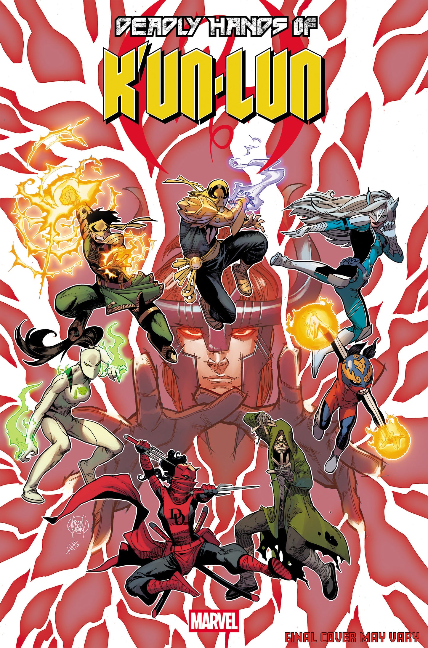 DEADLY HANDS OF K'UN-LUN #1 ADAM KUBERT VAR (Backorder, Allow 4-5 Weeks)