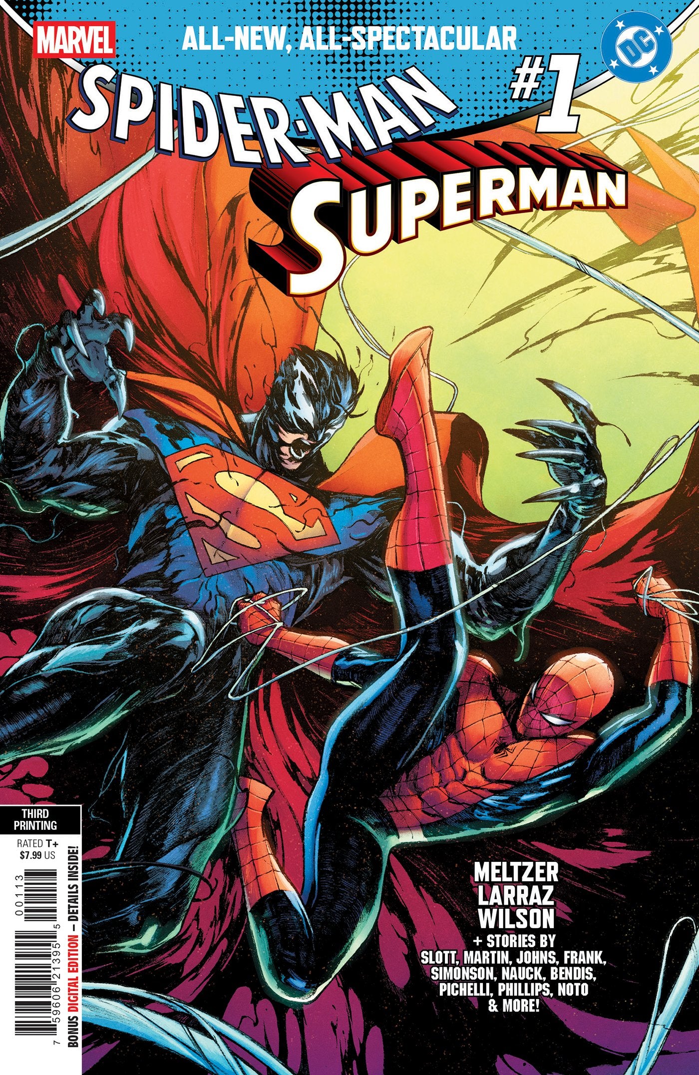 MARVEL/DC: SPIDER-MAN/SUPERMAN #1 ALESSANDRO CAPPUCCIO 3RD PTG VAR (Backorder, Allow 4-5 Weeks)