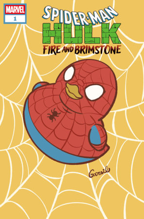 SPIDER-MAN/HULK: FIRE AND BRIMSTONE #1 GODTAIL MARVEL DUCK VAR | MARVEL | Comicbookeroo
