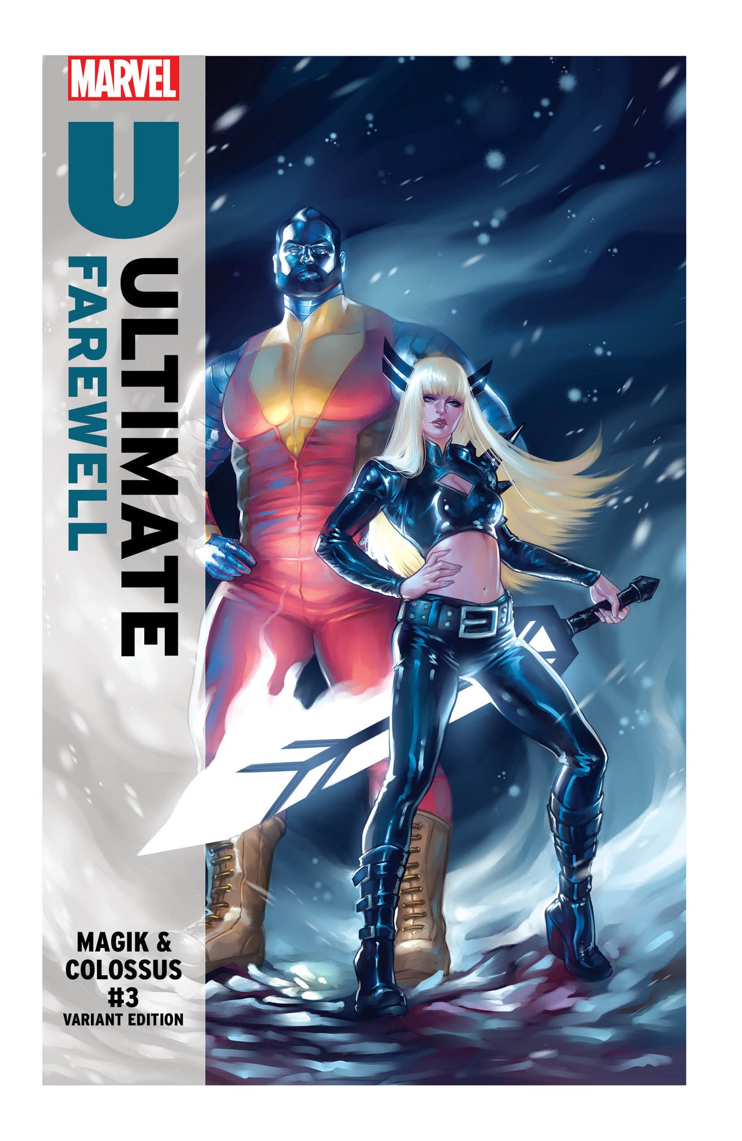 MAGIK & COLOSSUS #3 MEGHAN HETRICK ULTIMATE FAREWELL VAR (Backorder, Allow 4-5 Weeks)