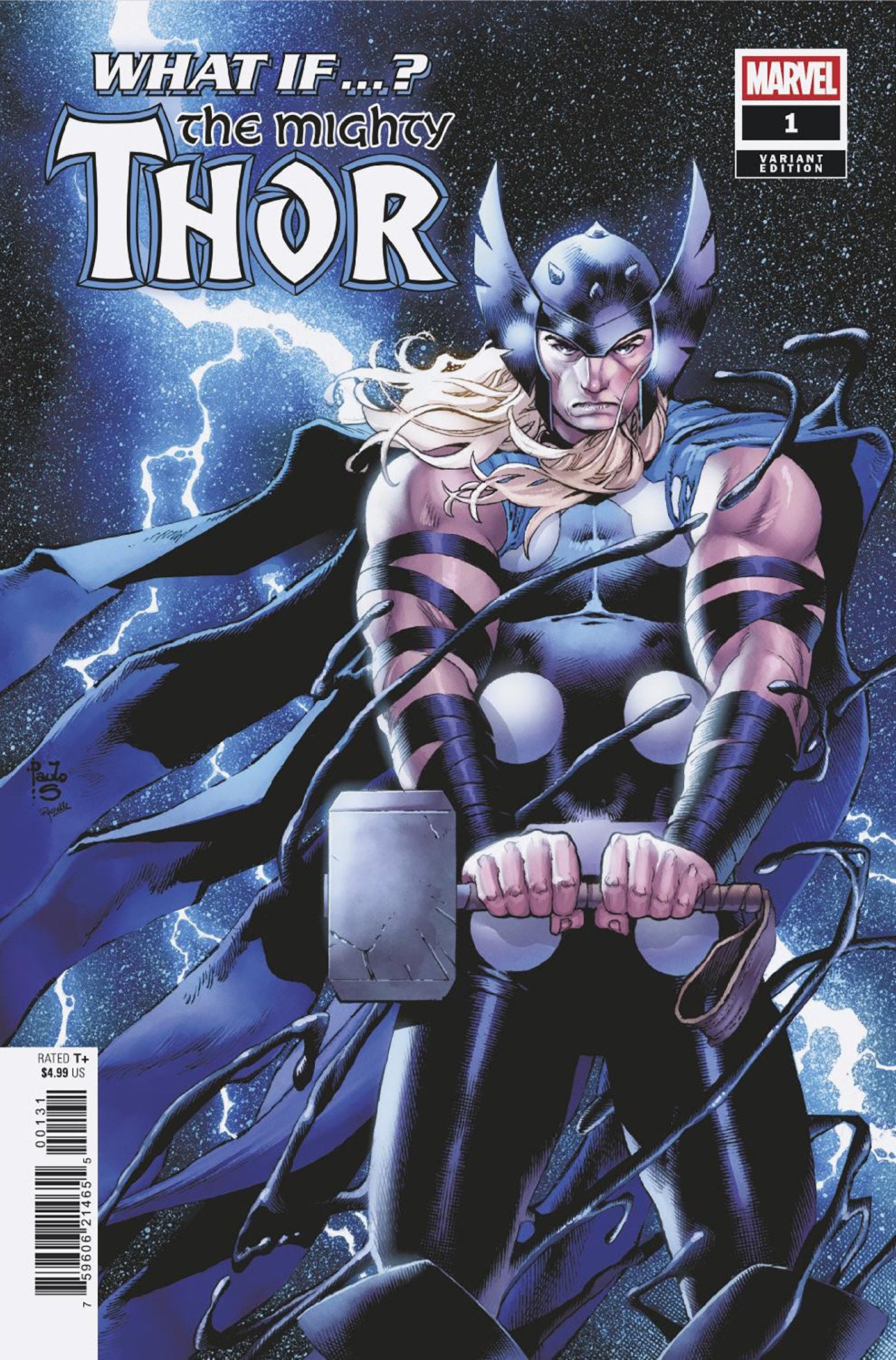 WHAT IF...? THOR #1 PAULO SIQUEIRA VAR (Backorder, Allow 4-5 Weeks)