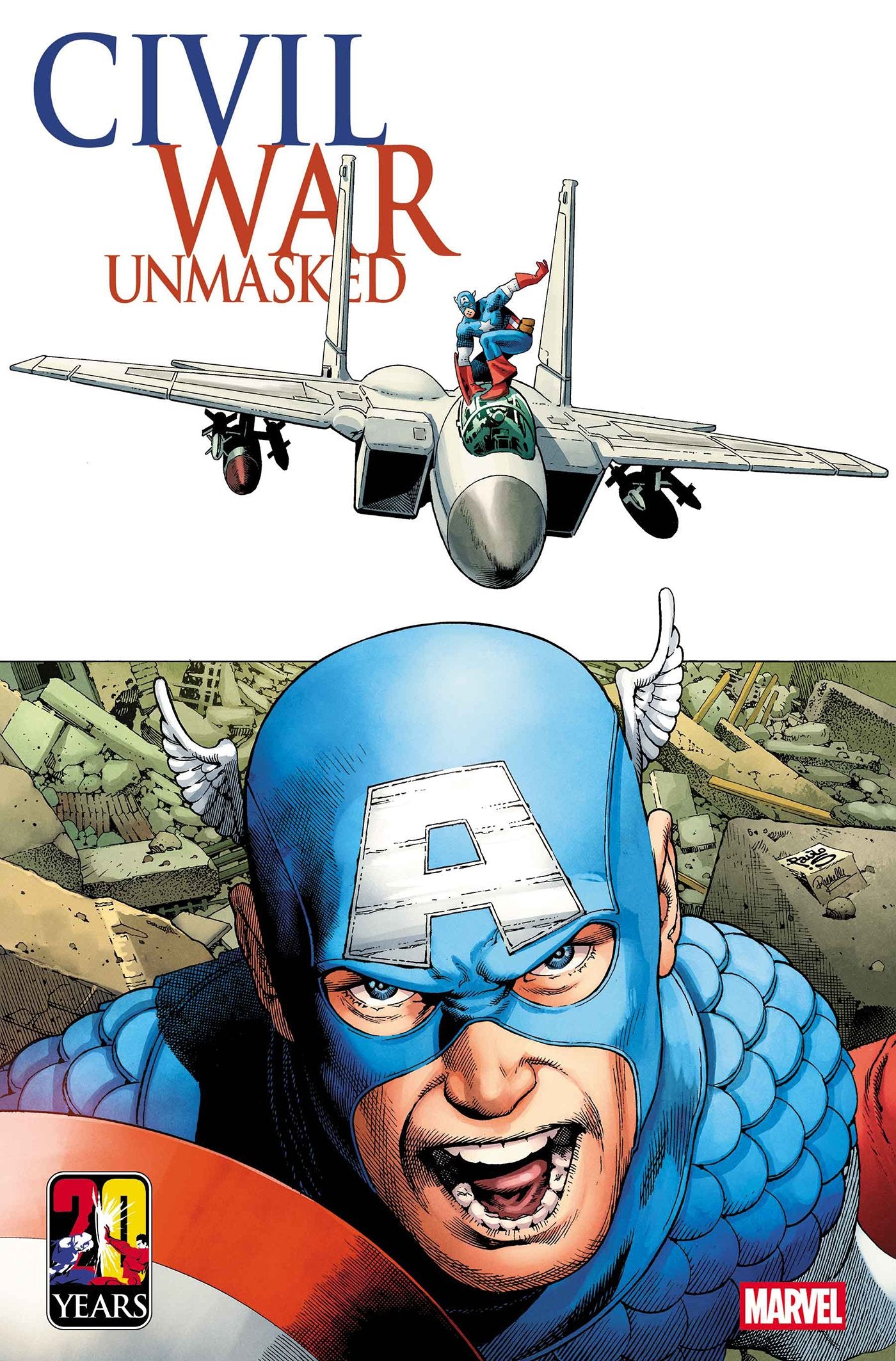 CIVIL WAR: UNMASKED #3 PAULO SIQUEIRA 5-PART CONNECTING VAR (Backorder, Allow 4-5 Weeks)