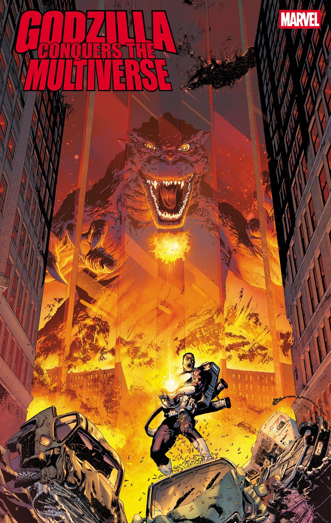 GODZILLA CONQUERS THE MULTIVERSE #2 TONY PARKER VAR (26 Aug Release)