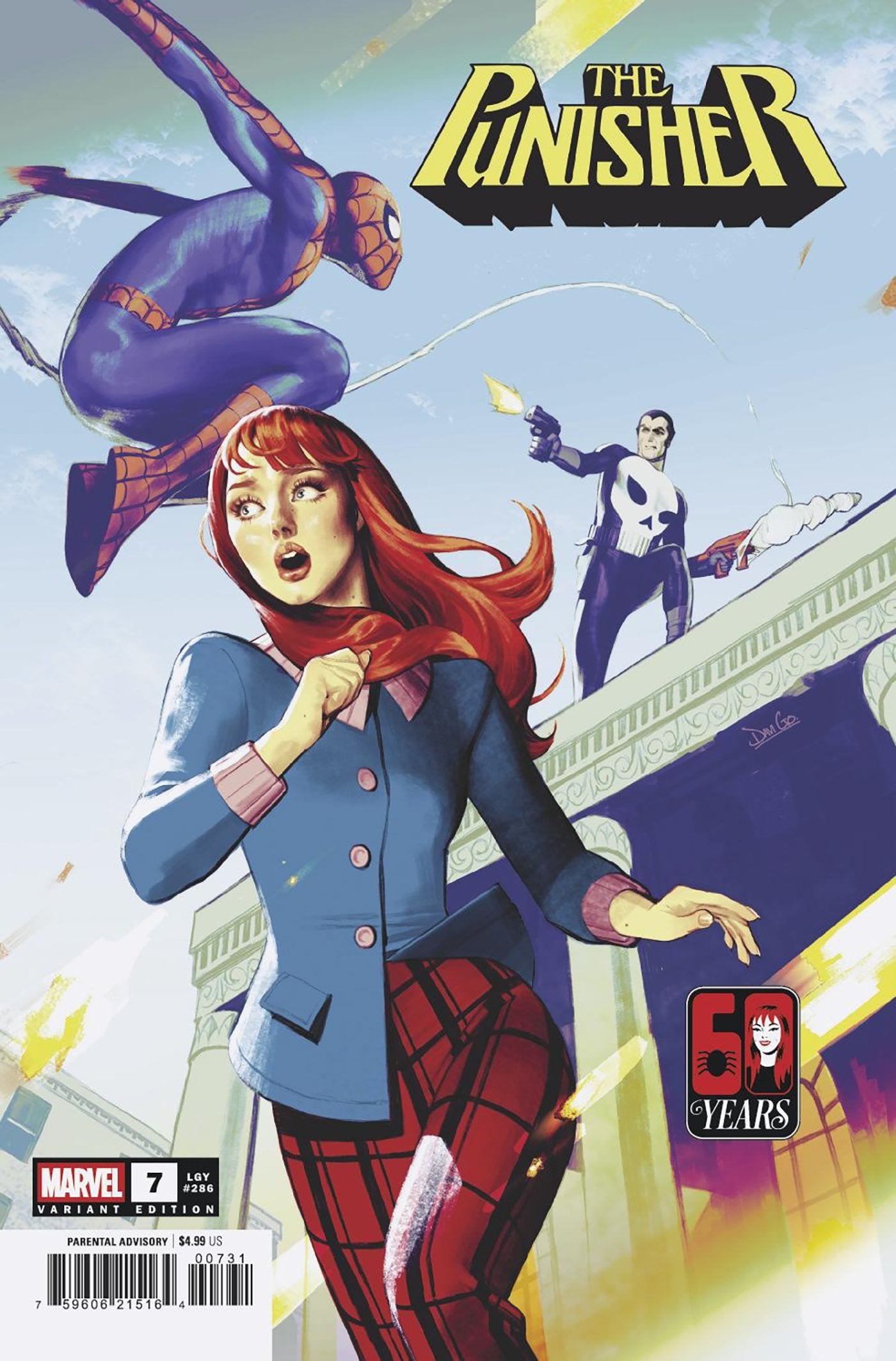 PUNISHER #7 DAVI GO MARY JANE WATSON VAR (12 Aug Release)