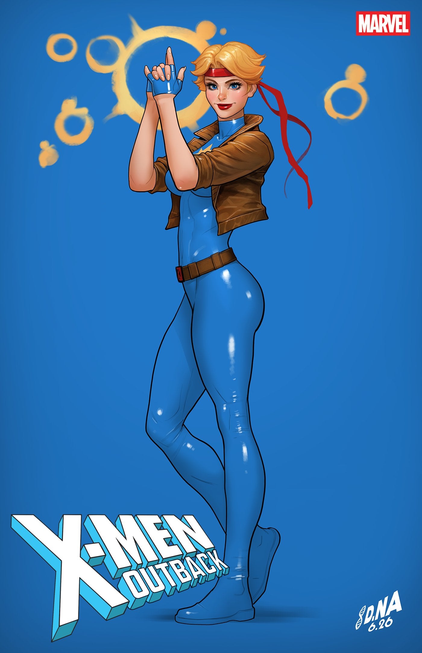 X-MEN: OUTBACK #2 DAVID NAKAYAMA COLOR BLOCK BLUE VAR