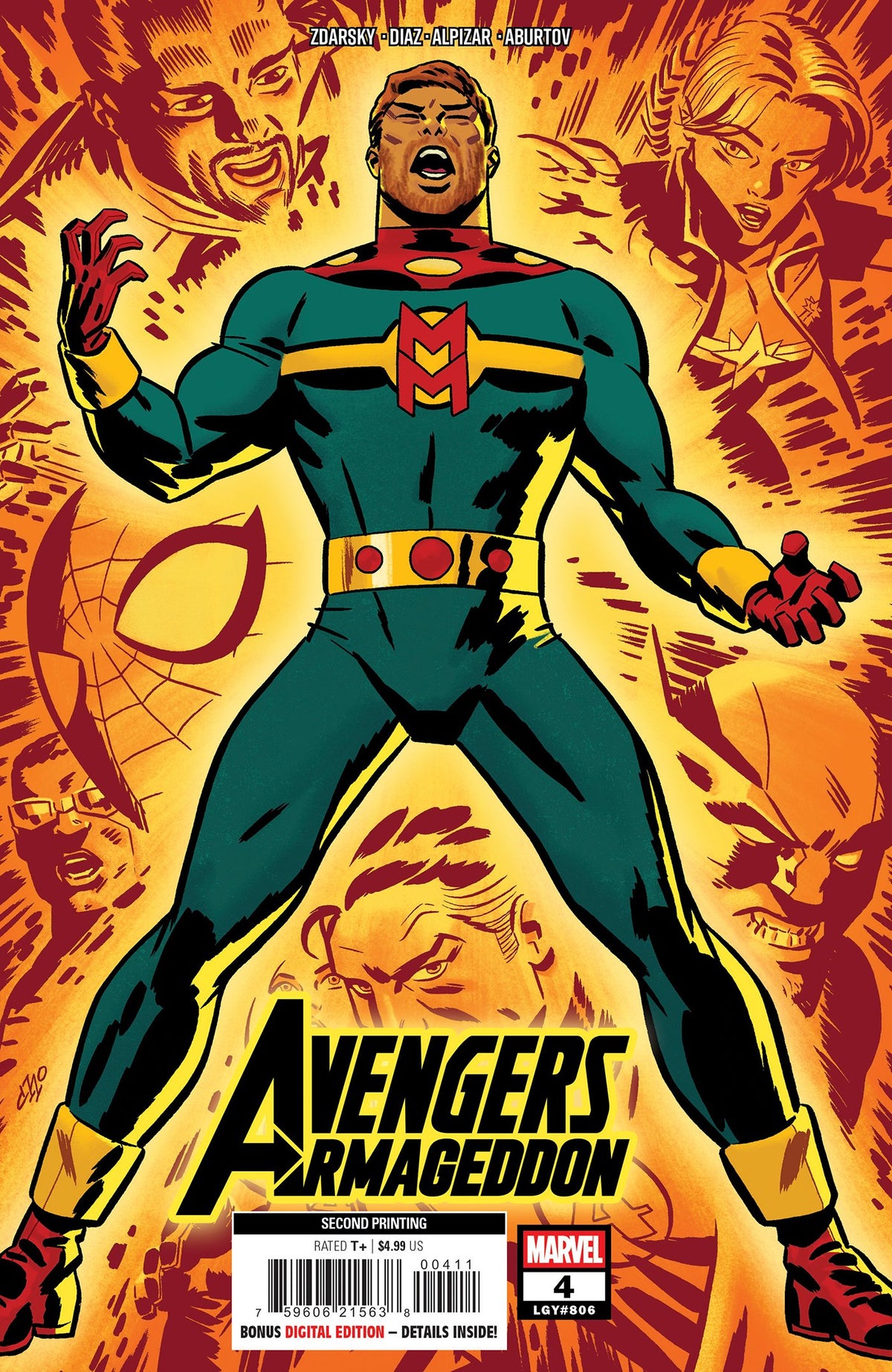 AVENGERS: ARMAGEDDON #4 MICHAEL CHO 2ND PTG VAR