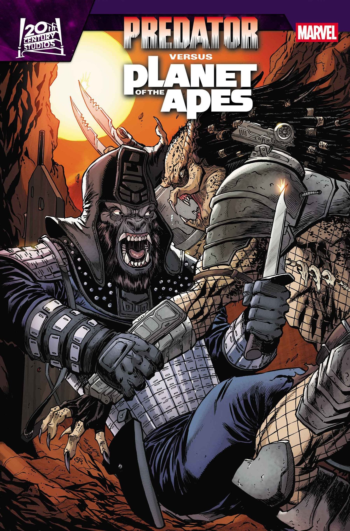PREDATOR VS. THE PLANET OF THE APES #1 TIM SEELEY VAR (Backorder, Allow 4-5 Weeks)