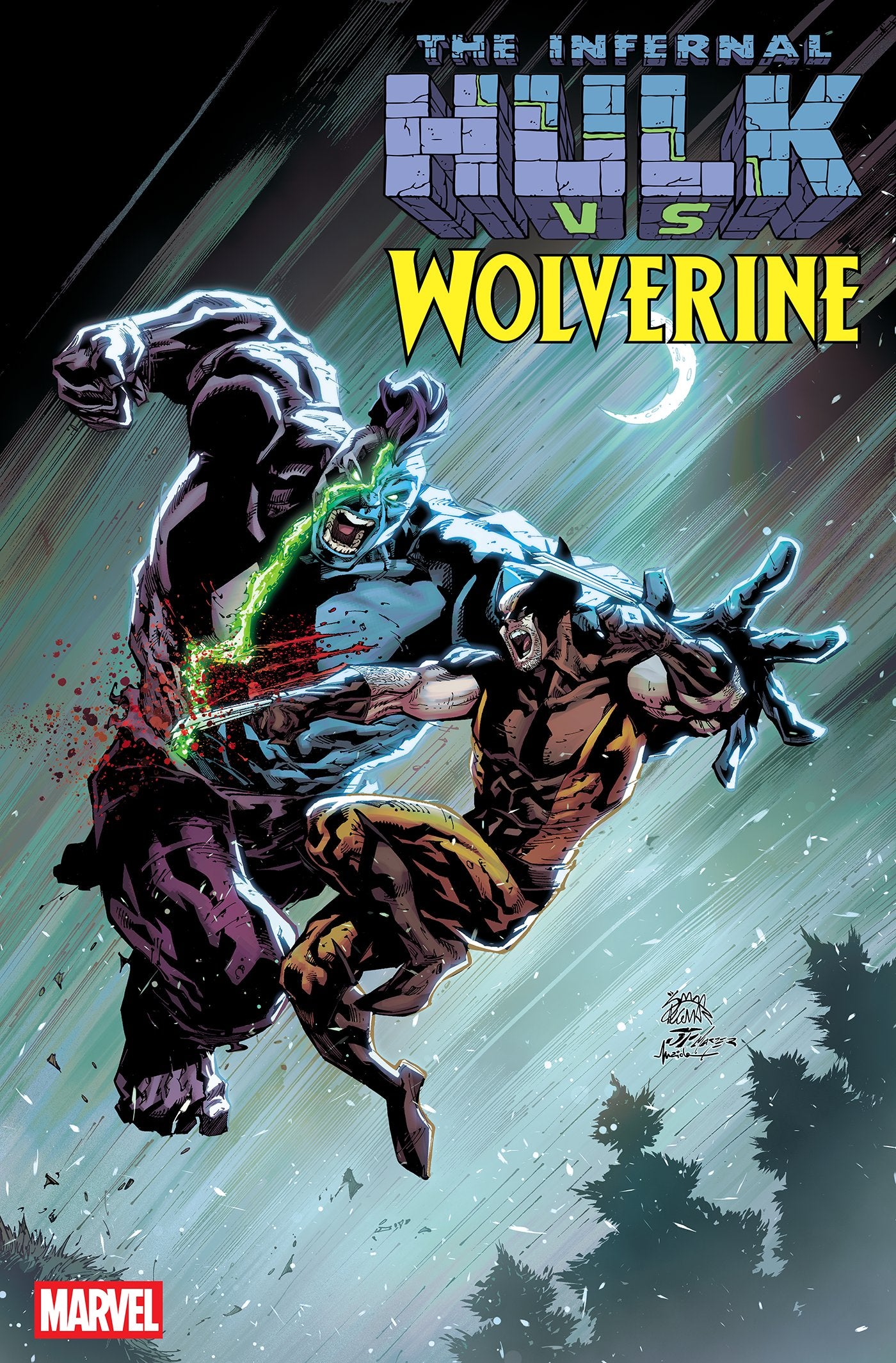 INFERNAL HULK VS. WOLVERINE #1 RYAN STEGMAN VAR | MARVEL | Comicbookeroo