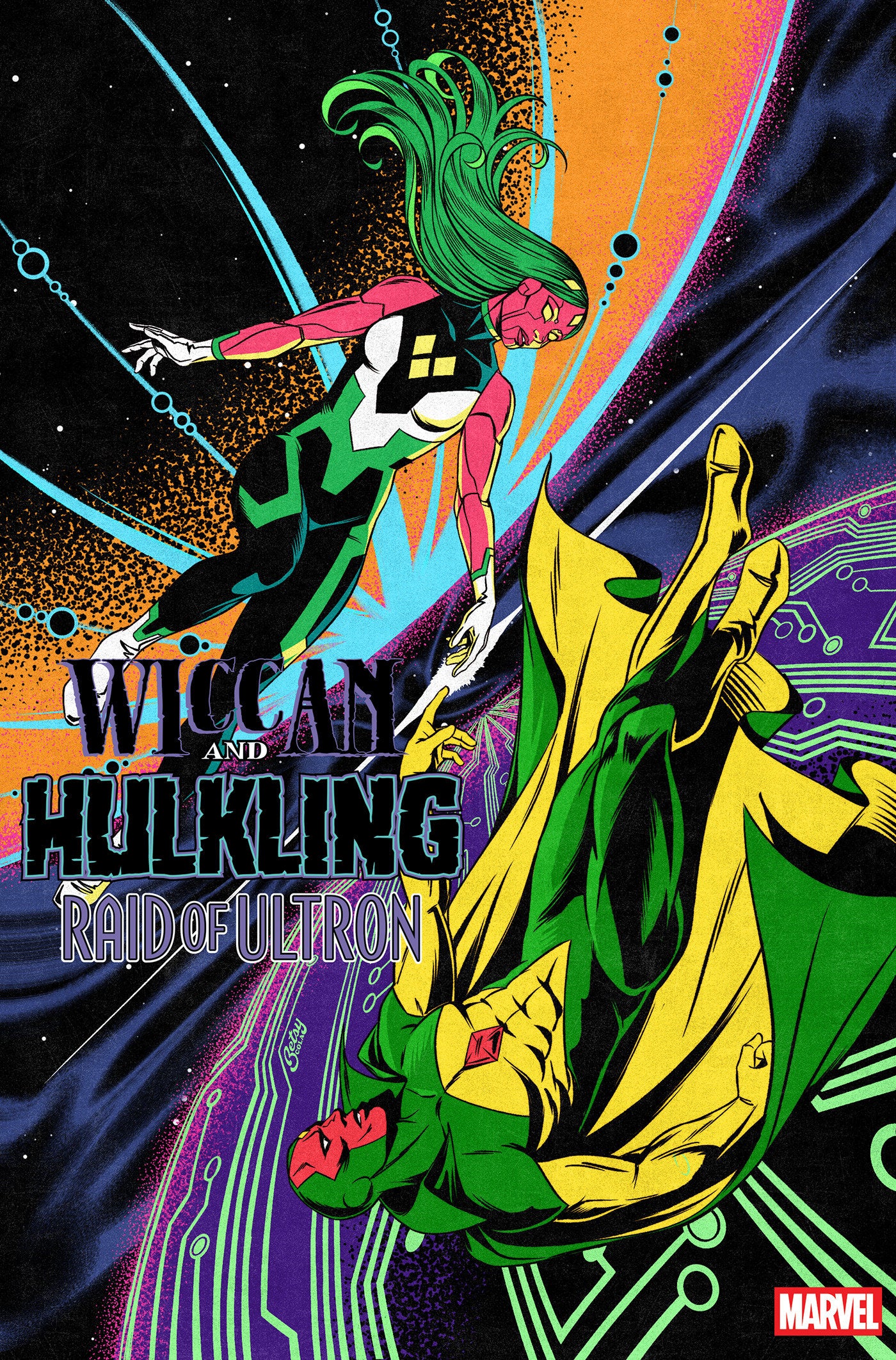 WICCAN & HULKLING: RAID OF ULTRON #1 BETSY COLA VAR (Backorder, Allow 4-5 Weeks)
