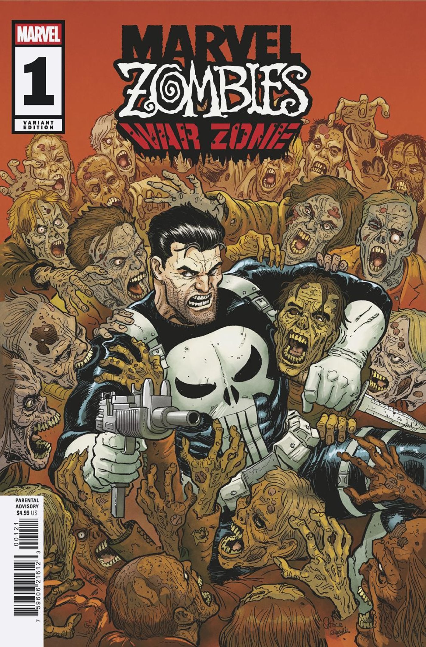 MARVEL ZOMBIES: WAR ZONE #1 STEVE SKROCE VAR | MARVEL | Comicbookeroo