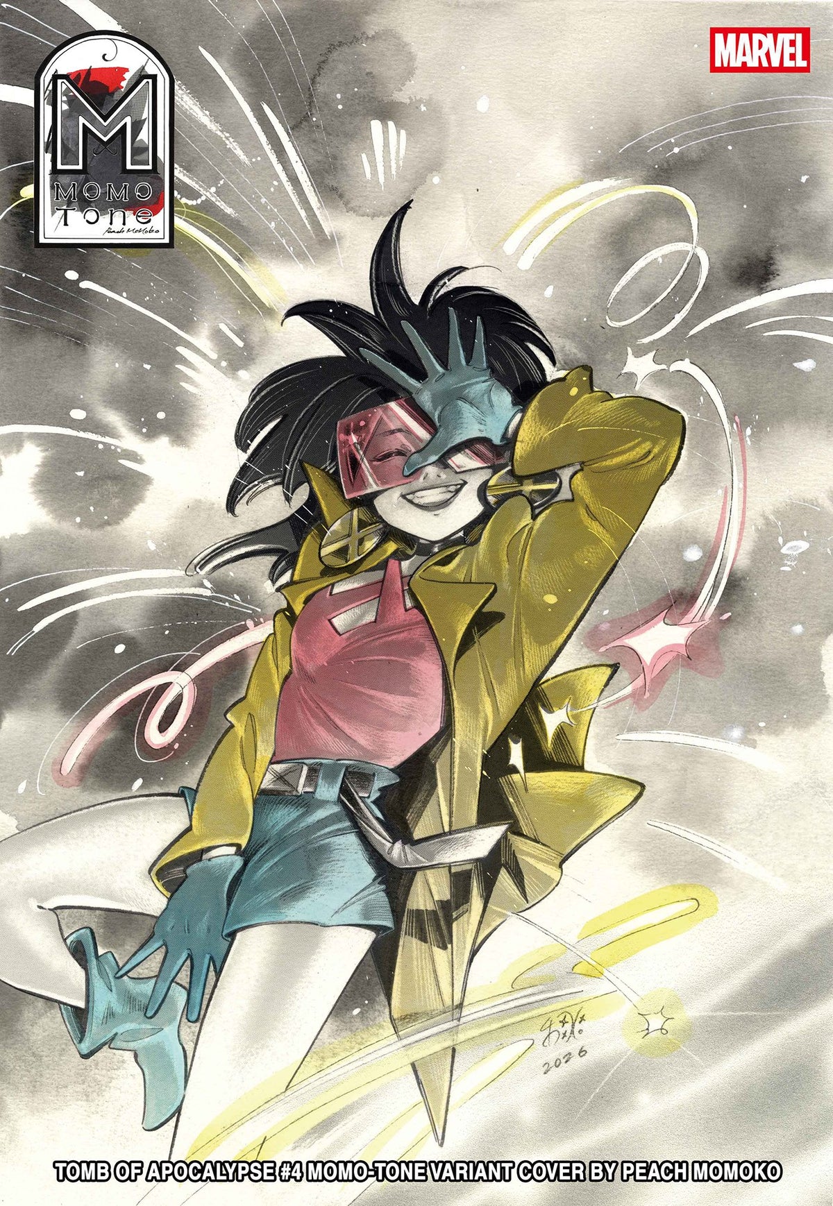 TOMB OF APOCALYPSE #4 PEACH MOMOKO MOMO-TONE VAR | MARVEL | Comicbookeroo