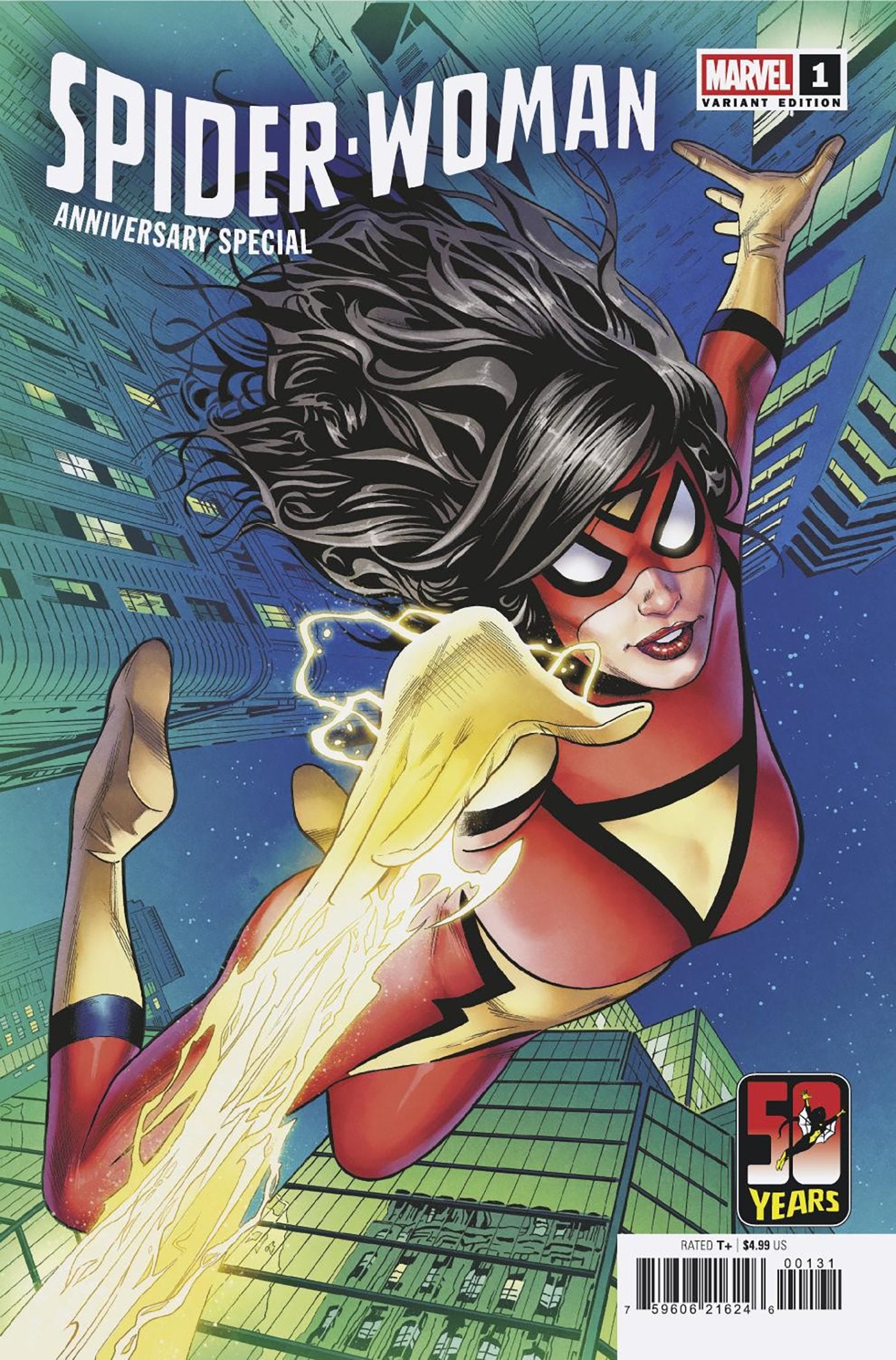 SPIDER-WOMAN 50TH ANNIVERSARY SPECIAL #1 GREG LAND VAR | MARVEL | Comicbookeroo