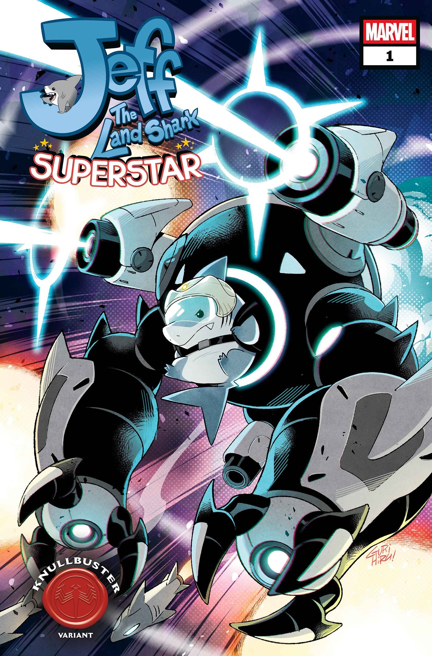 JEFF THE LAND SHARK: SUPERSTAR #1 GURIHIRU KNULLBUSTER VAR (Backorder, Allow 4-5 Weeks)