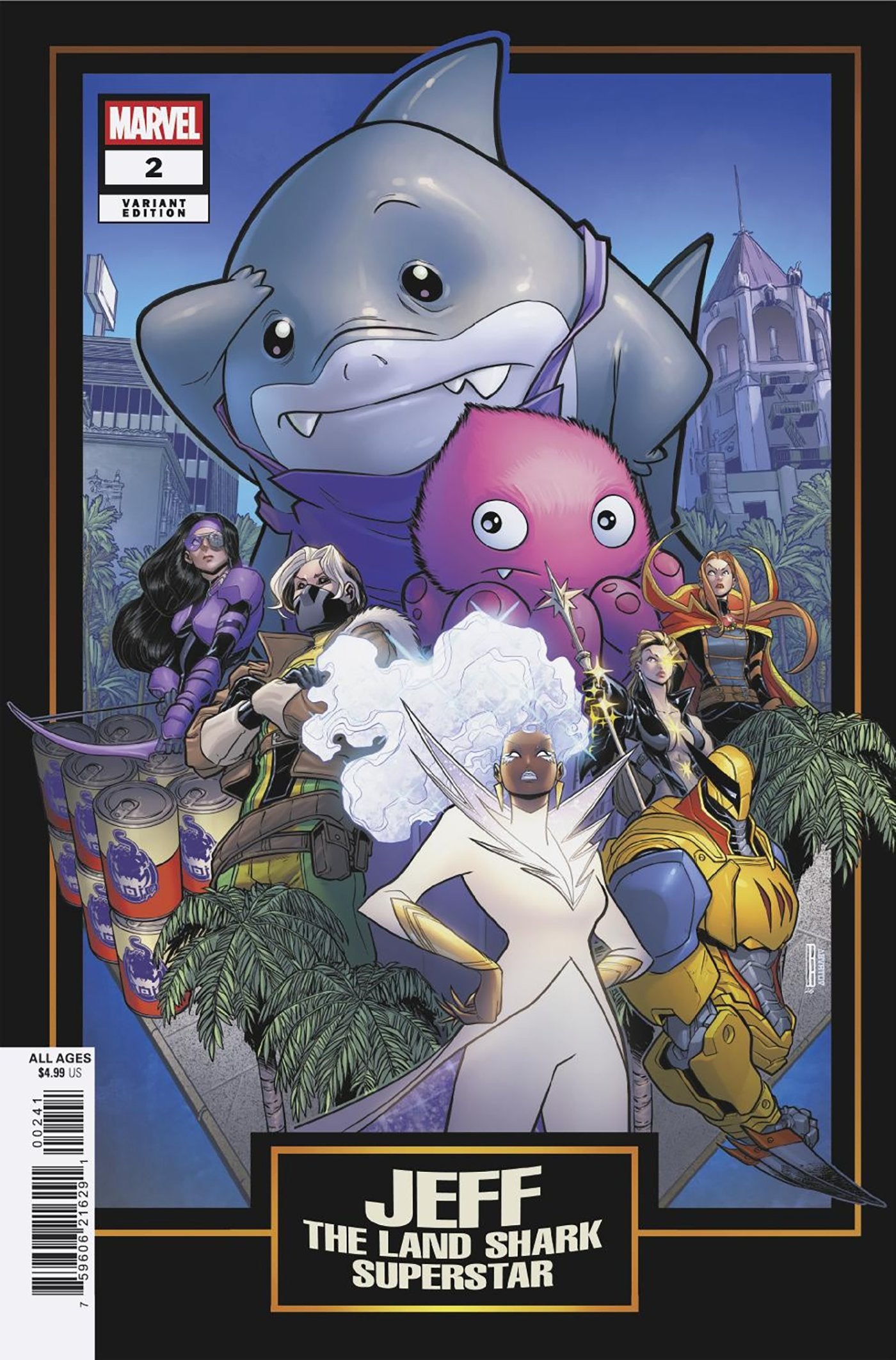 JEFF THE LAND SHARK: SUPERSTAR #2 DAVID BALDEON VAR (12 Aug Release)