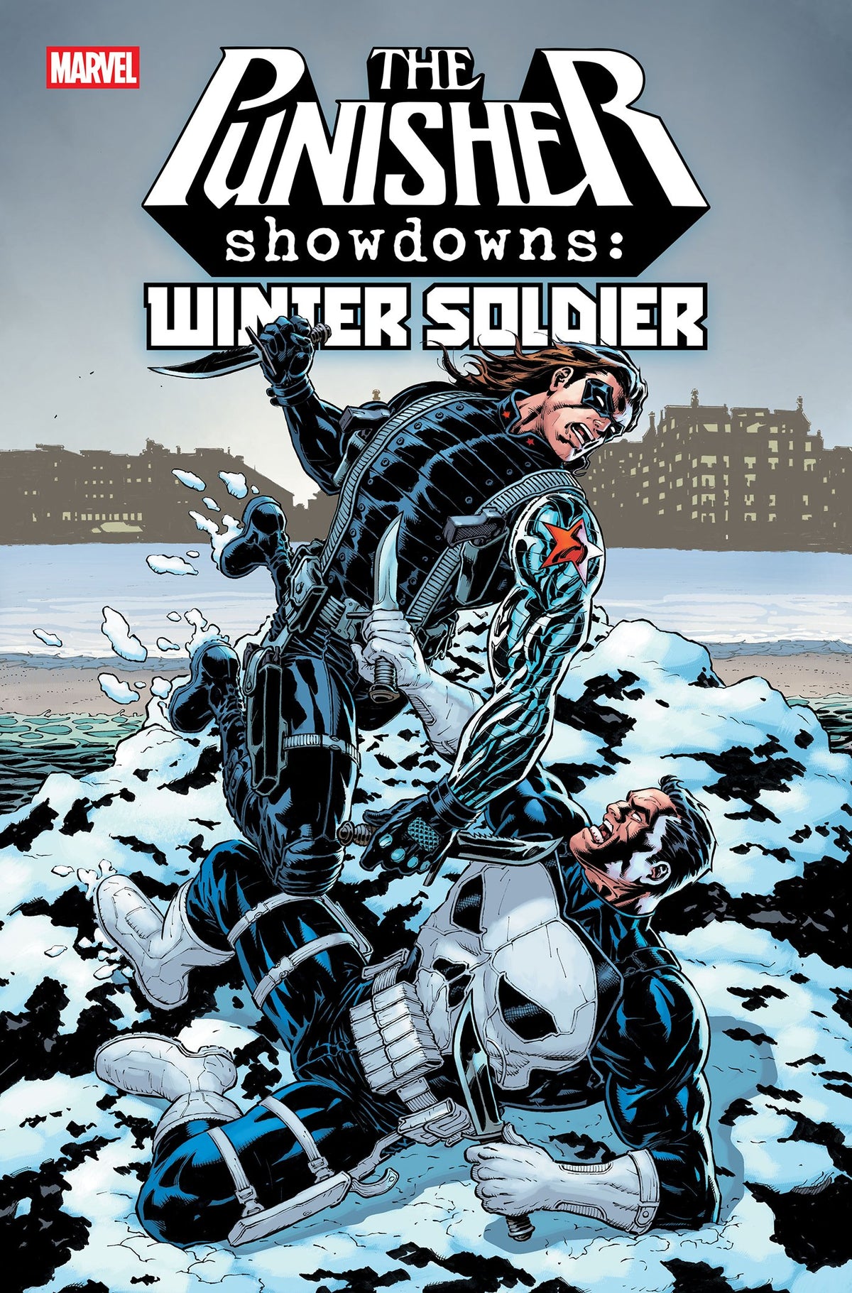 PUNISHER SHOWDOWNS: WINTER SOLDIER #1 COVER A | MARVEL | Comicbookeroo