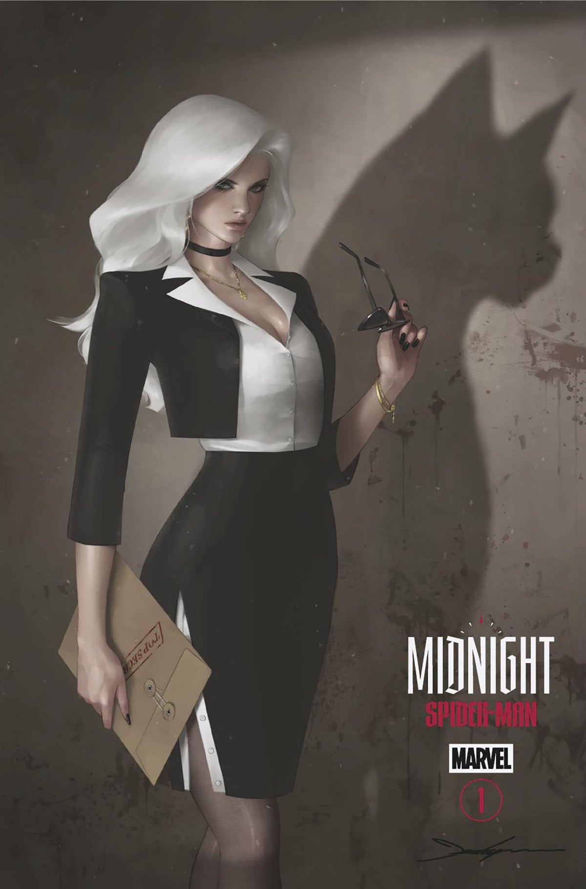 MIDNIGHT SPIDER-MAN #1 INCV 1:25 COVER E JEEHYUNG LEE MIDNIGHT GALLERY VAR | MARVEL | Comicbookeroo