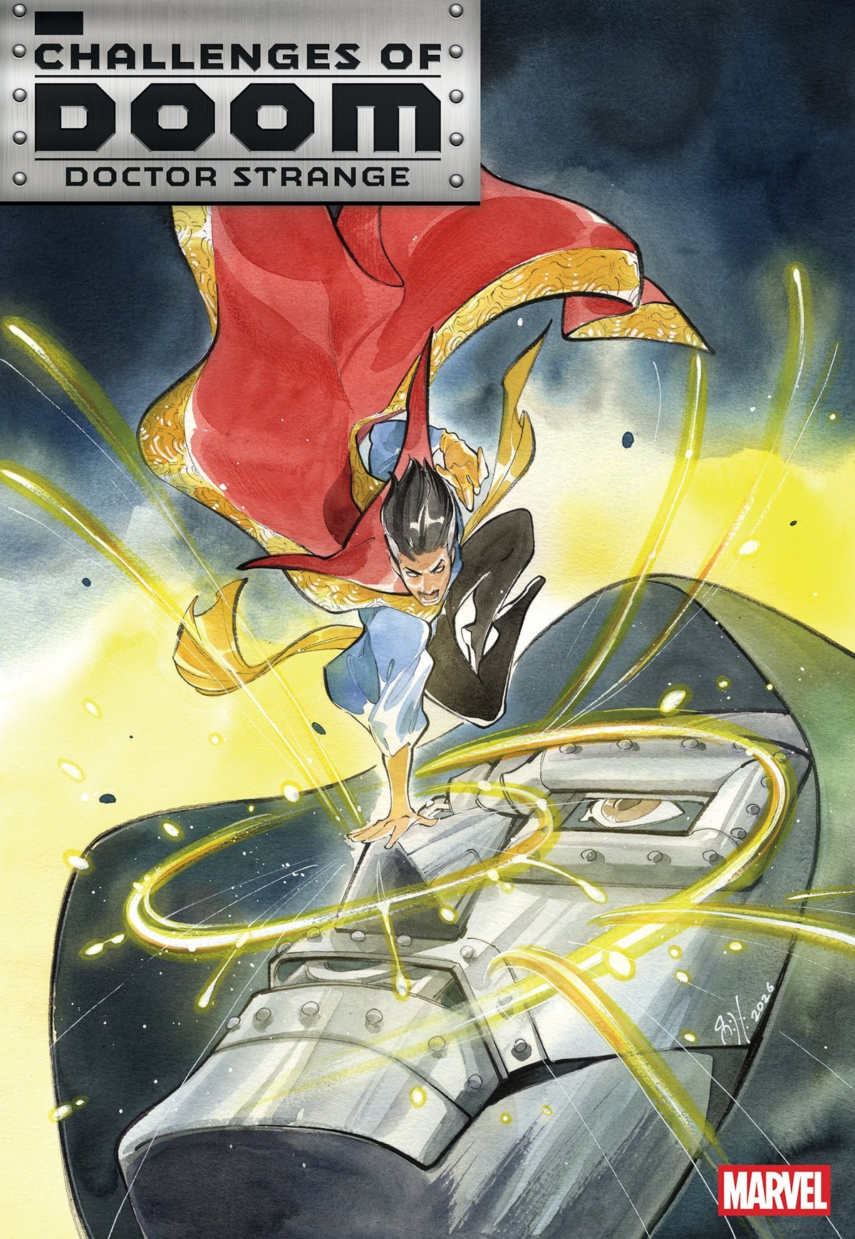 CHALLENGES OF DOOM: DOCTOR STRANGE #1 PEACH MOMOKO VAR | MARVEL | Comicbookeroo