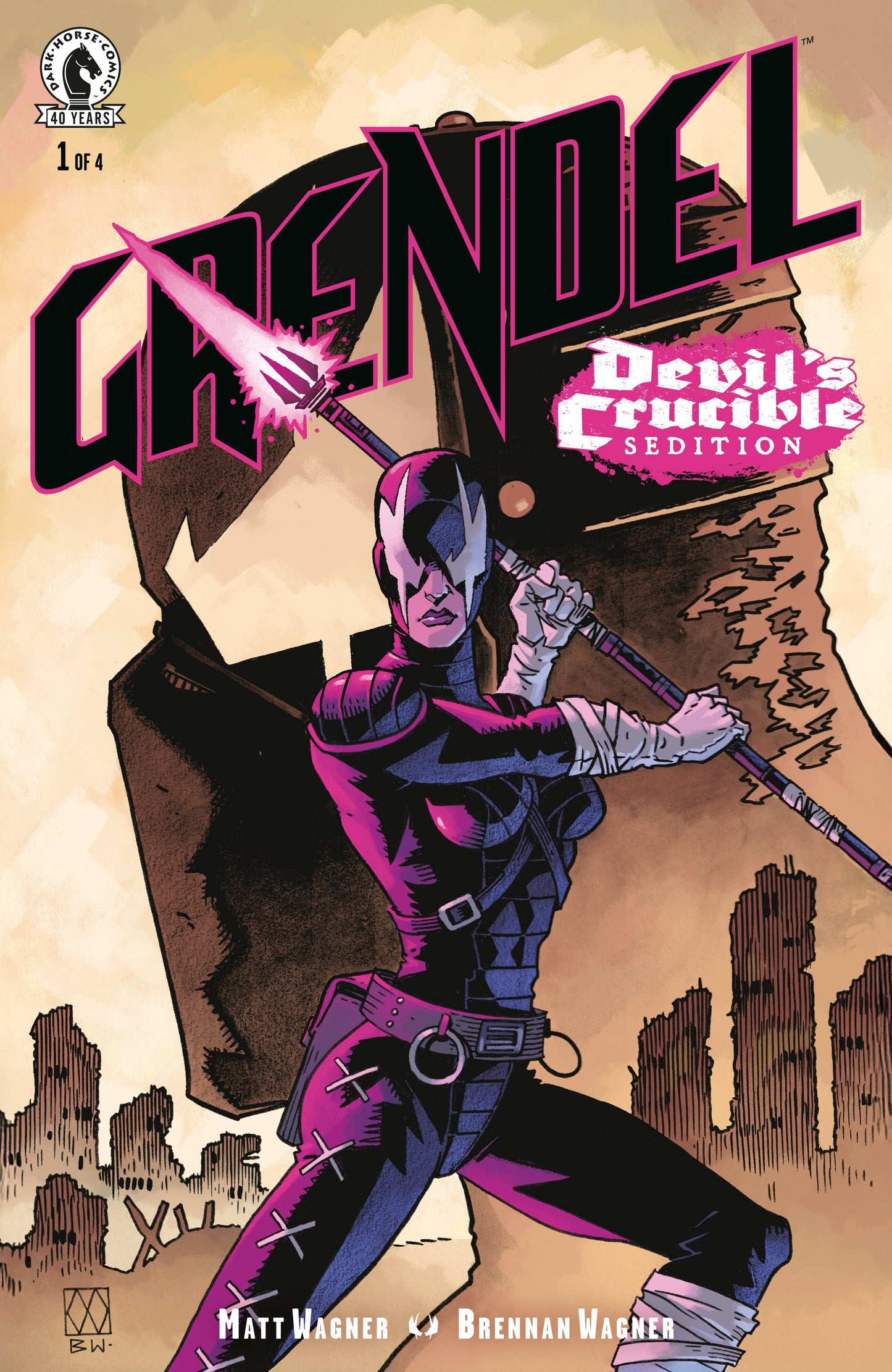 GRENDEL: DEVIL'S CRUCIBLE--SEDITION #1 (CVR A) (MATT WAGNER) (Backorder, Allow 4-5 Weeks)