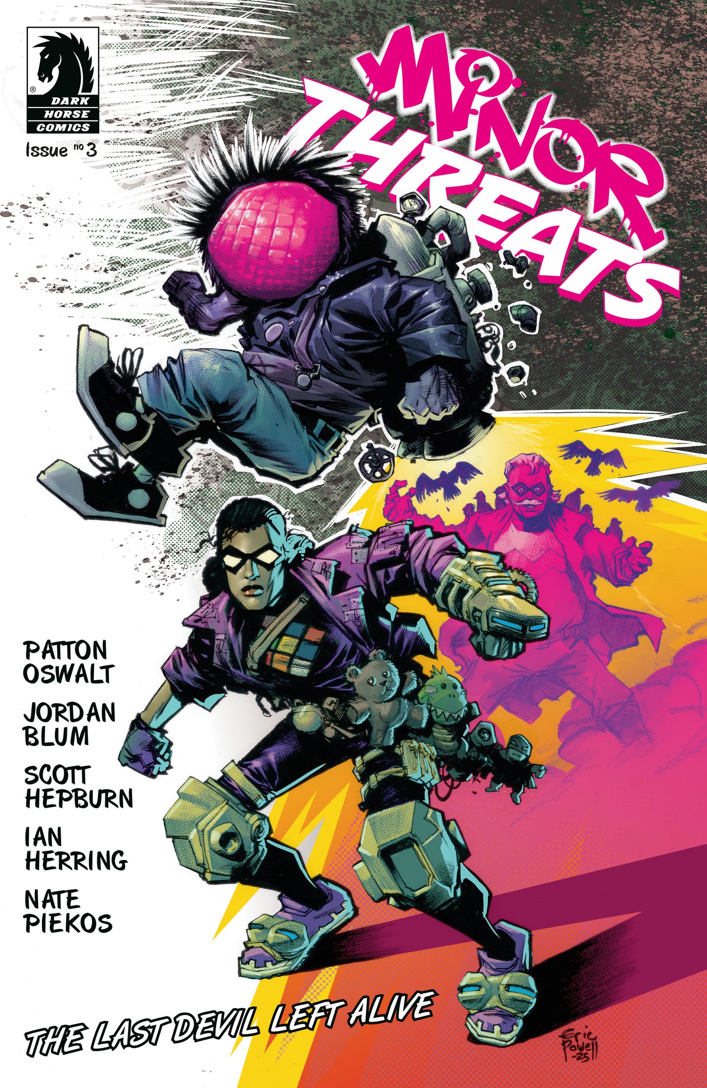 MINOR THREATS: THE LAST DEVIL LEFT ALIVE #3 (CVR B) (ERIC POWELL) (Backorder, Allow 4-5 Weeks)