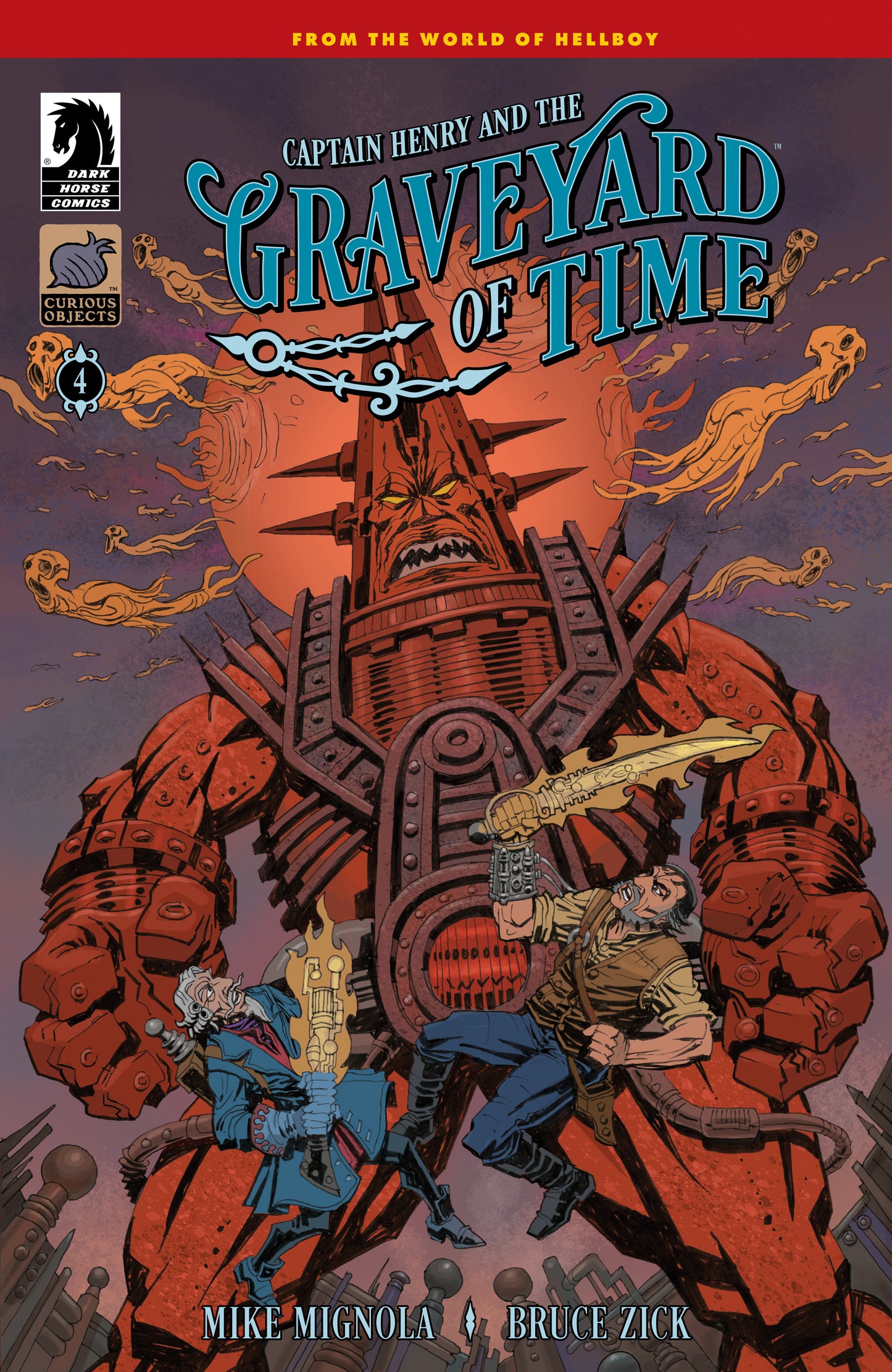 CAPTAIN HENRY AND THE GRAVEYARD OF TIME #4 (CVR A) (BRUCE ZICK) (Backorder, Allow 4-5 Weeks)