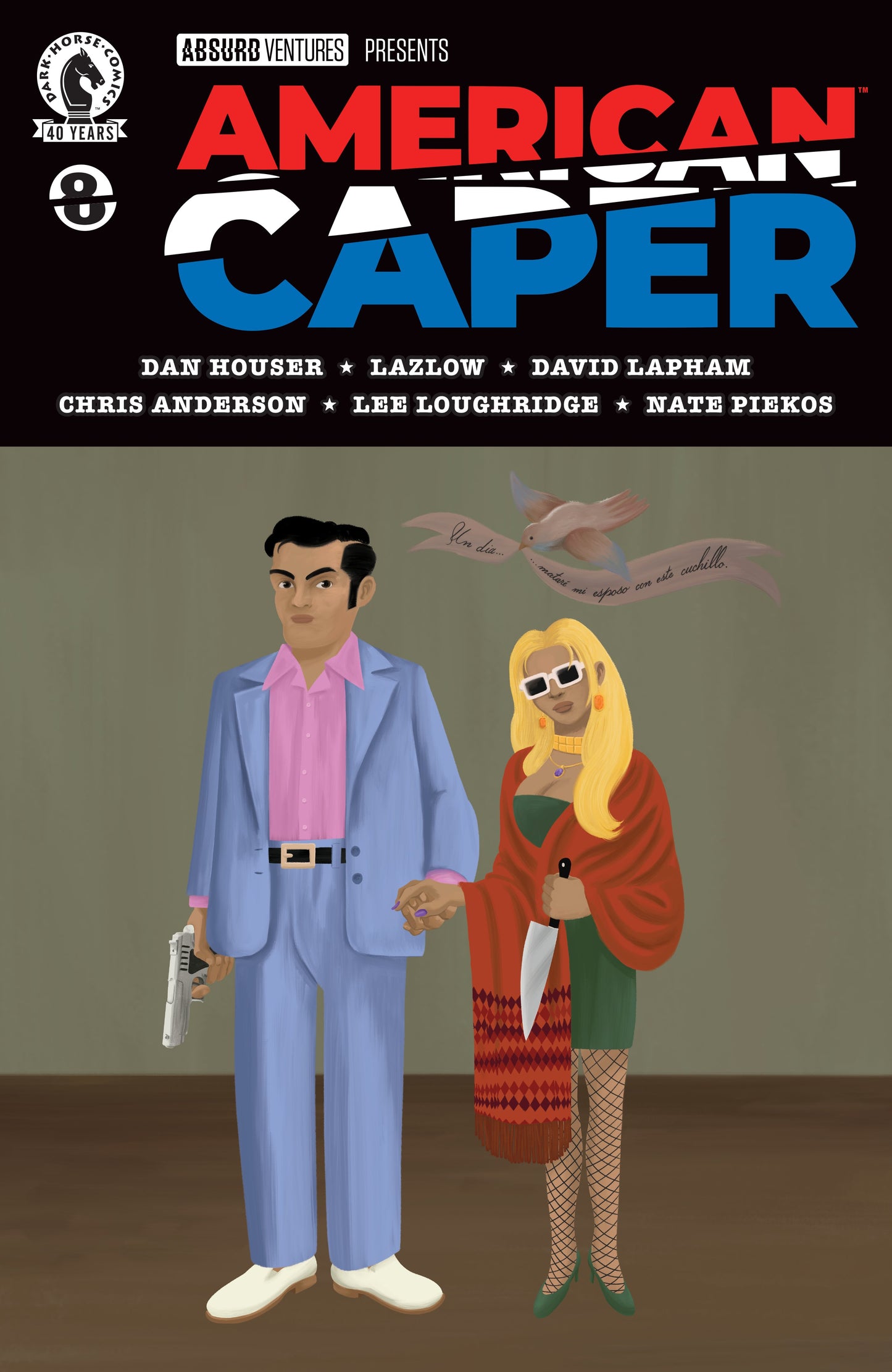 AMERICAN CAPER #8 (CVR A) (TYLER BOSS) (Backorder, Allow 4-5 Weeks)