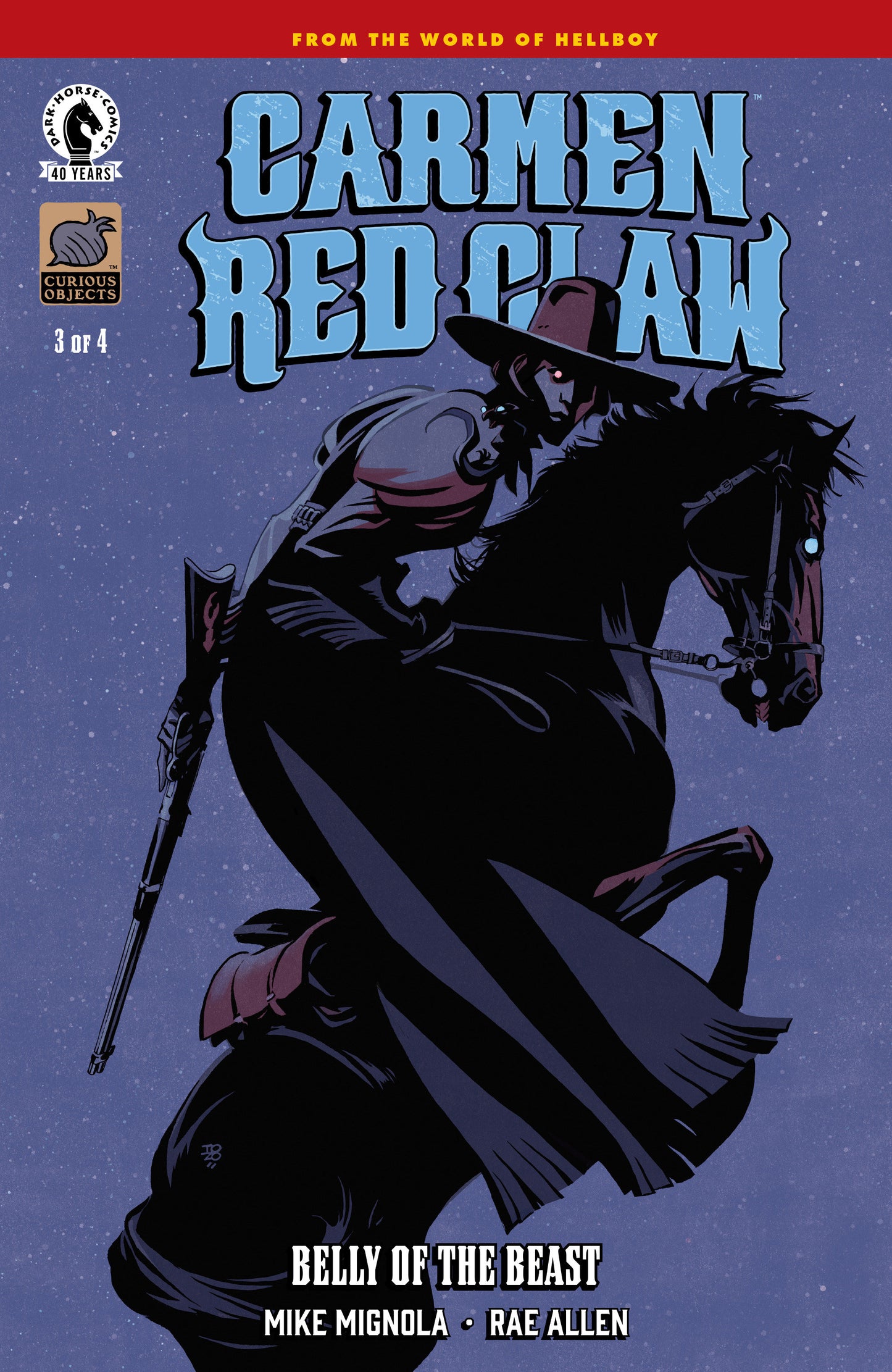 CARMEN RED CLAW: BELLY OF THE BEAST #3 (CVR B) (TONCI ZONJIC) (Backorder, Allow 4-5 Weeks)