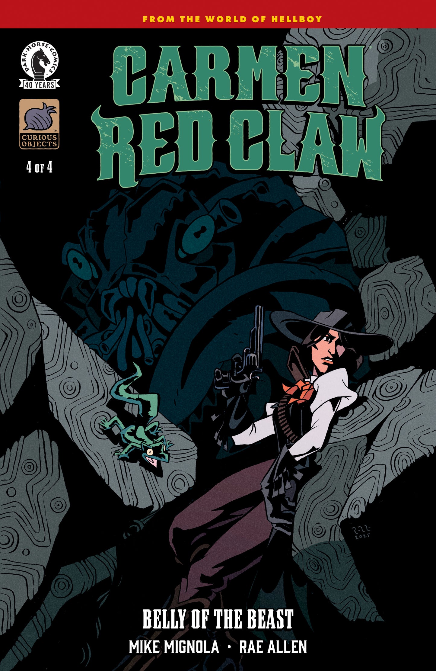 CARMEN RED CLAW: BELLY OF THE BEAST #4 (CVR A) (RAE ALLEN) (Backorder, Allow 4-5 Weeks)