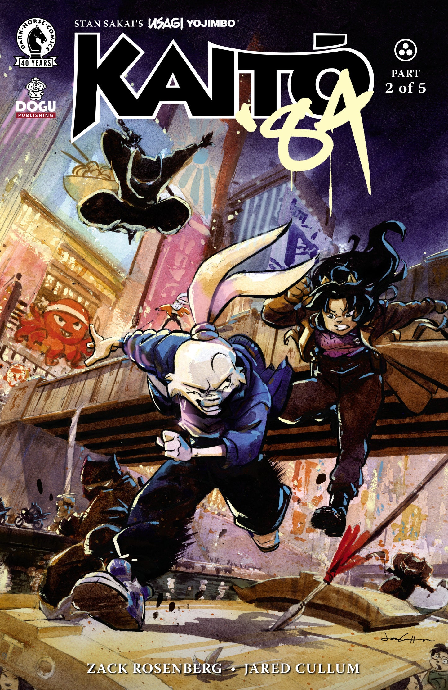 USAGI YOJIMBO: KAITO '84 #2 (CVR A) (JARED CULLUM) (Backorder, Allow 4-5 Weeks)