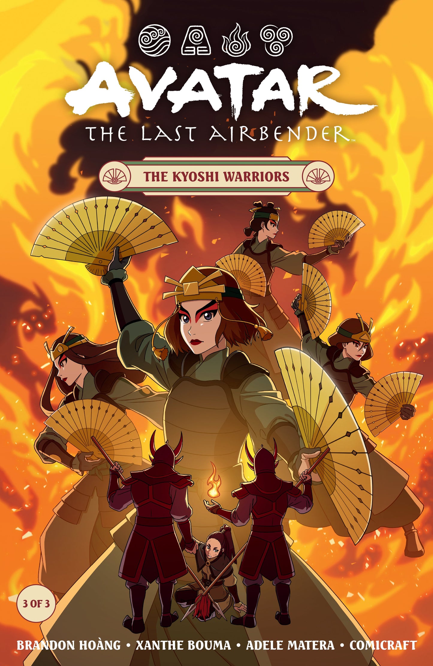 AVATAR: THE LAST AIRBENDER--THE KYOSHI WARRIORS #3 (CVR A) (DANIELLE WEIRES) (Backorder, Allow 4-5 Weeks)