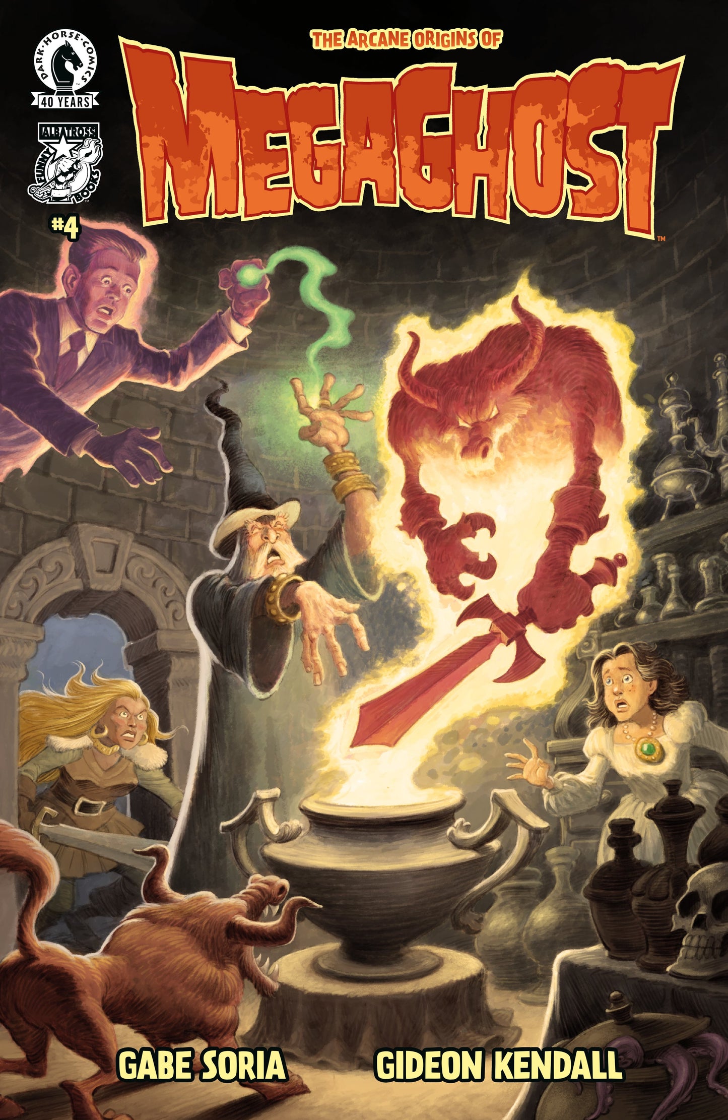 MEGAGHOST VOLUME 2 #4 (CVR A) (GIDEON KENDALL) (Backorder, Allow 4-5 Weeks)