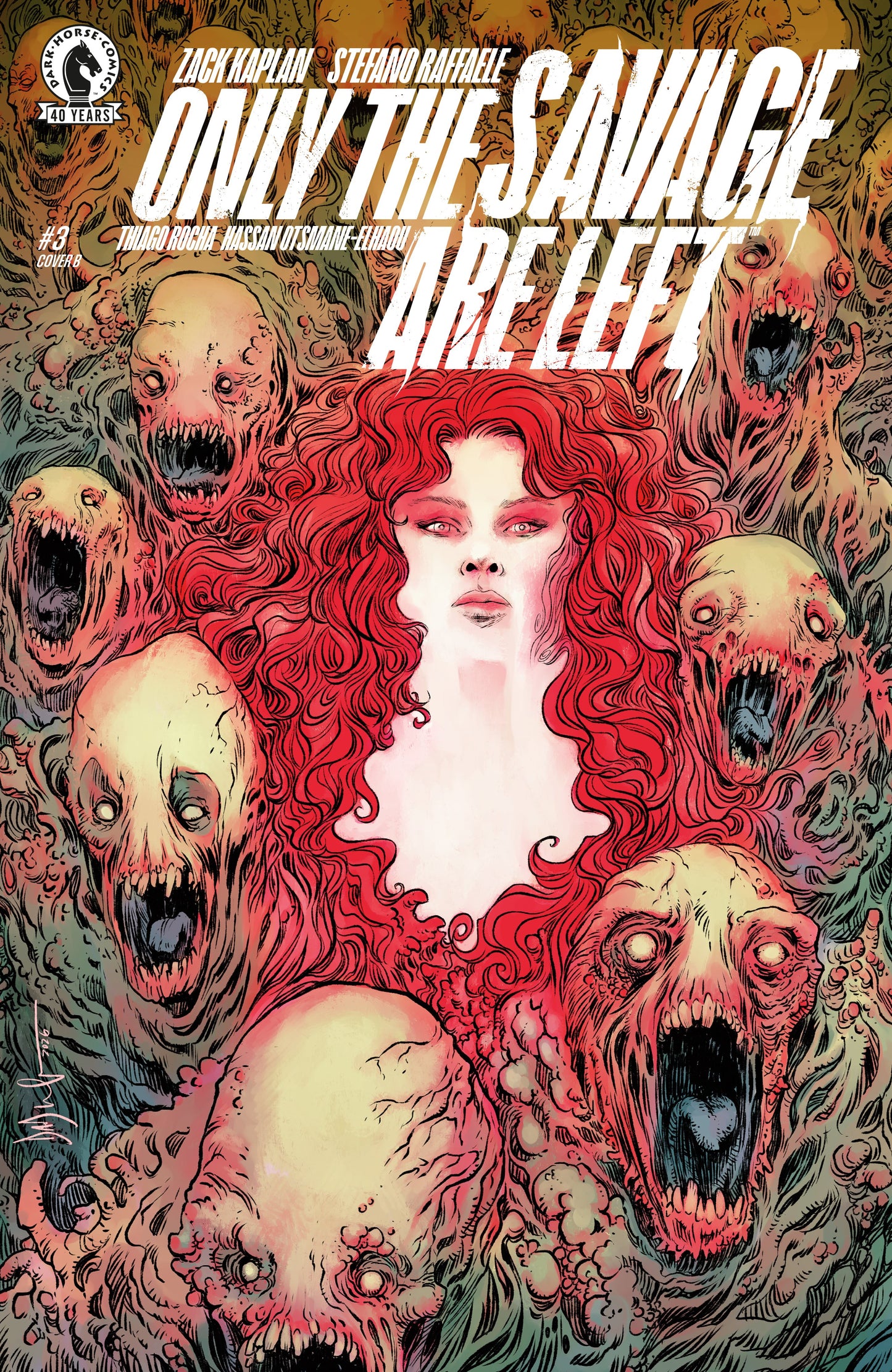 ONLY THE SAVAGE ARE LEFT #3 (CVR B) (DAVE WACHTER) | DARK HORSE COMICS | Comicbookeroo